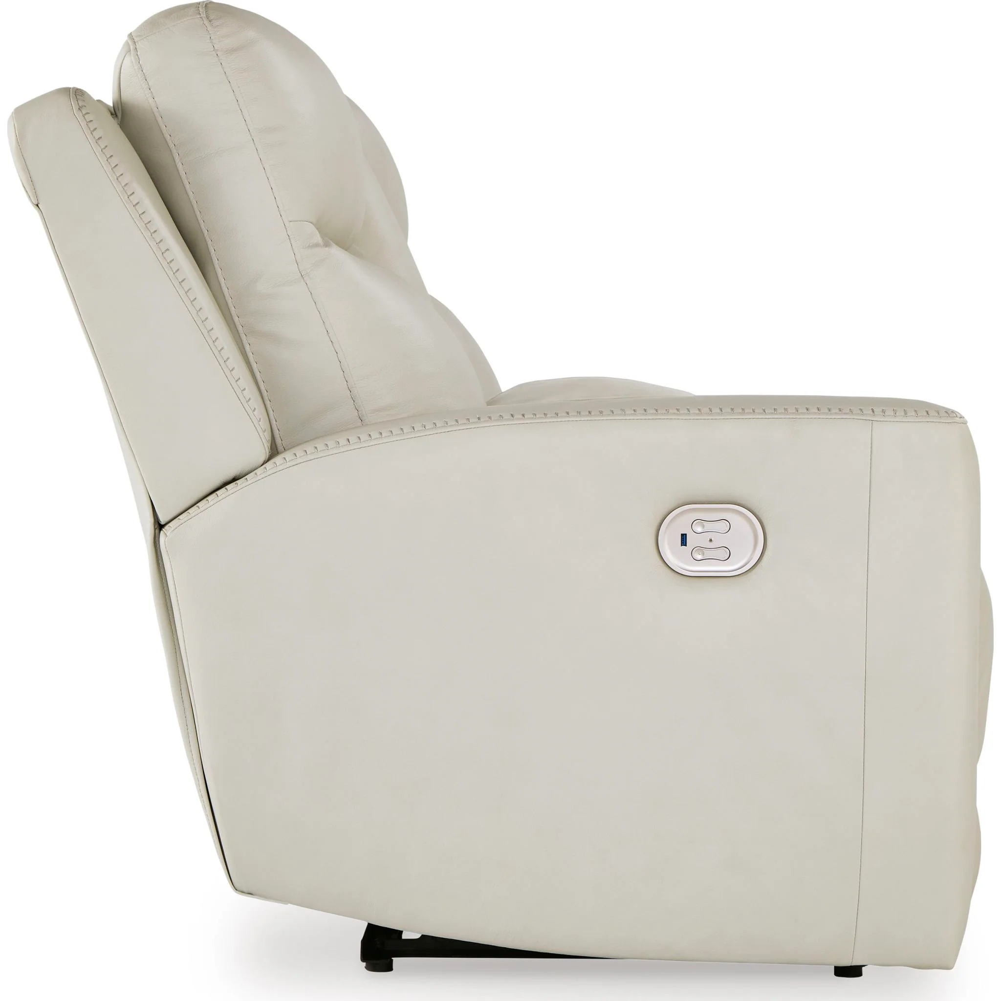 Mindanao Power Reclining Loveseat Console with Headrest - Steel - Image 22