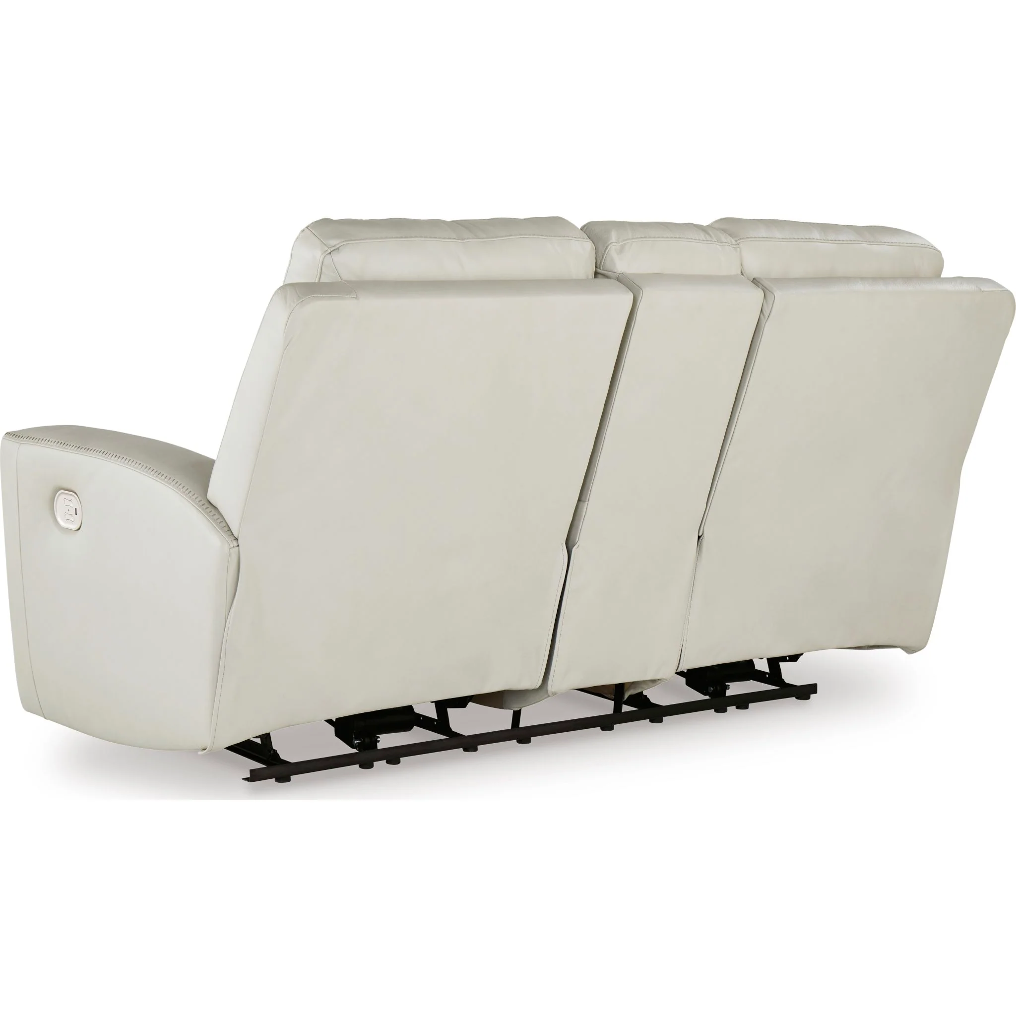 Mindanao Power Reclining Loveseat Console with Headrest - Steel - Image 44