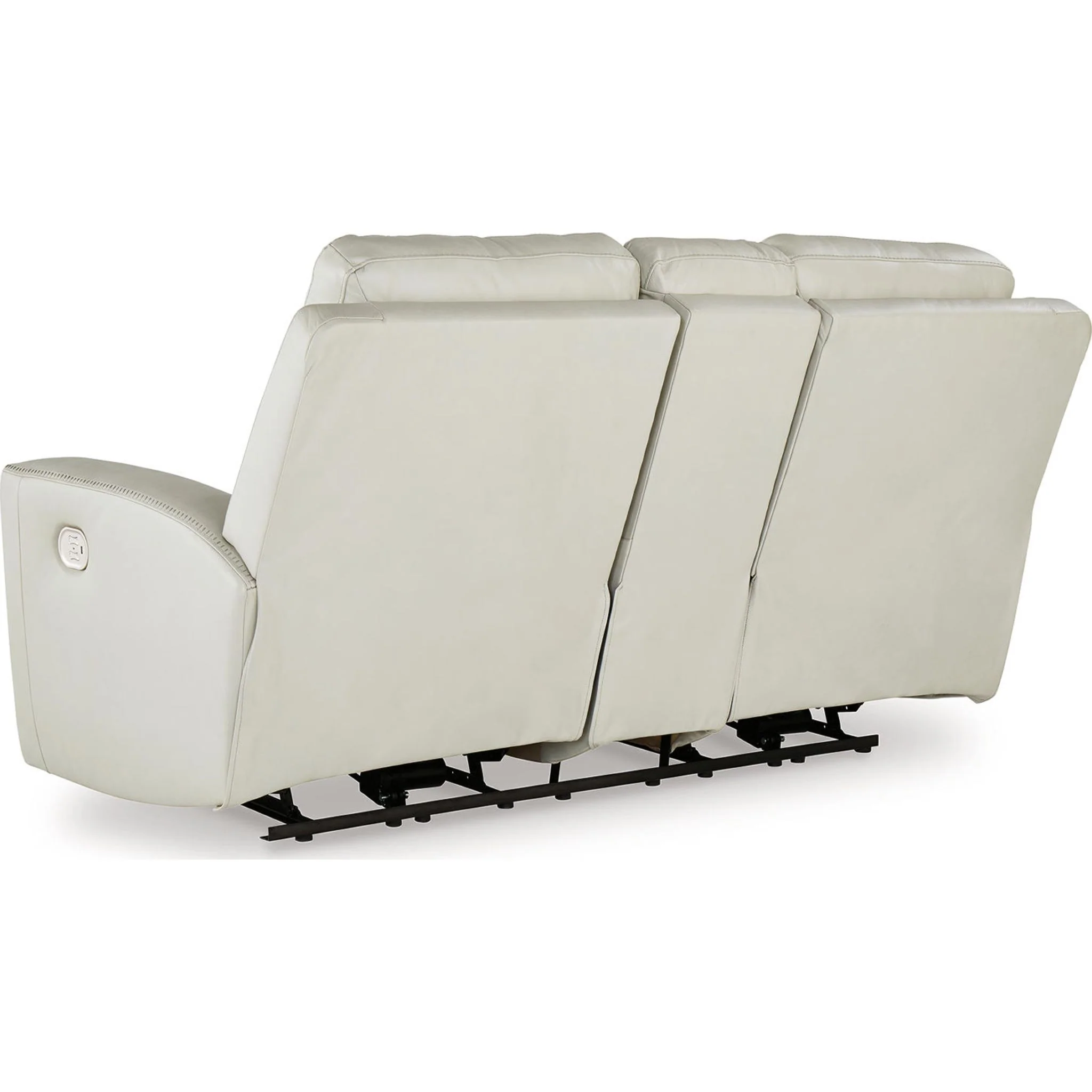 Mindanao Power Reclining Loveseat Console with Headrest - Steel - Image 51
