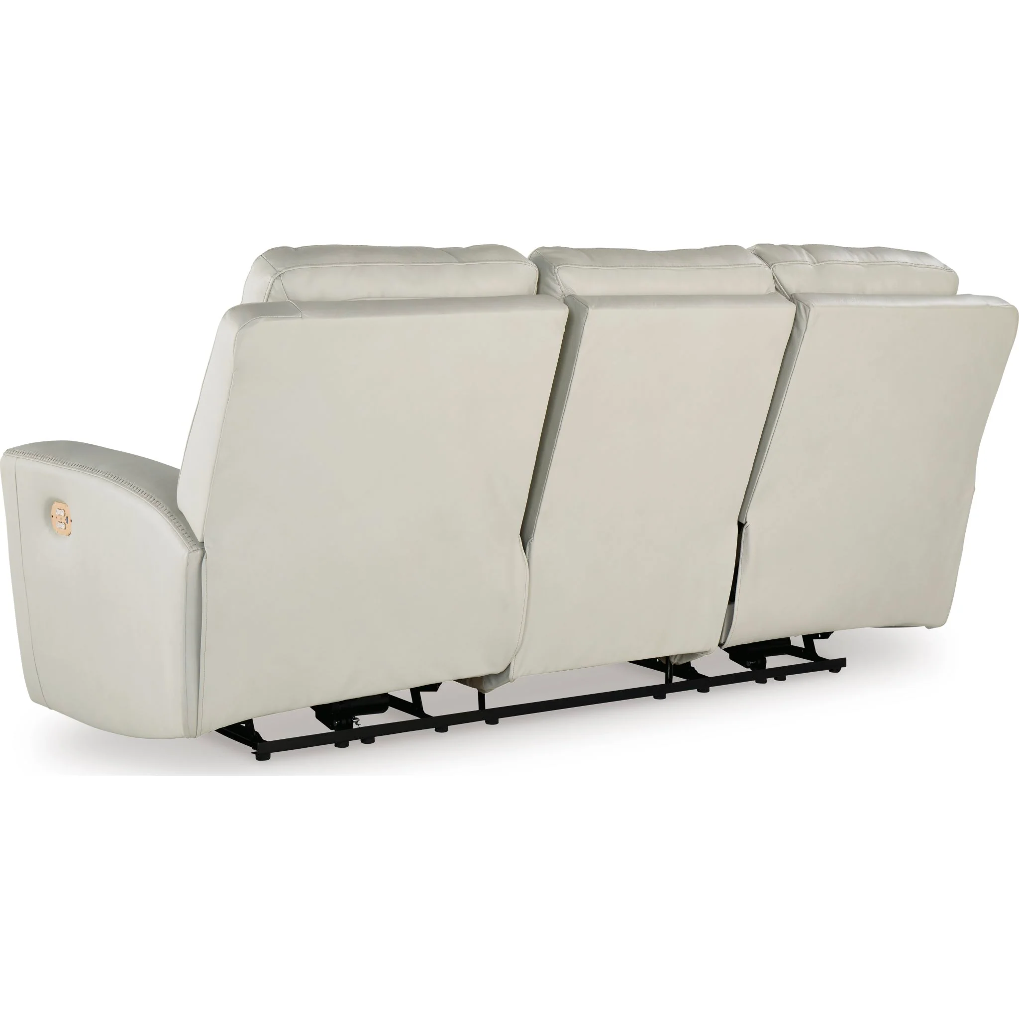 Mindanao Power Reclining Sofa with Headrest - Steel - Image 18