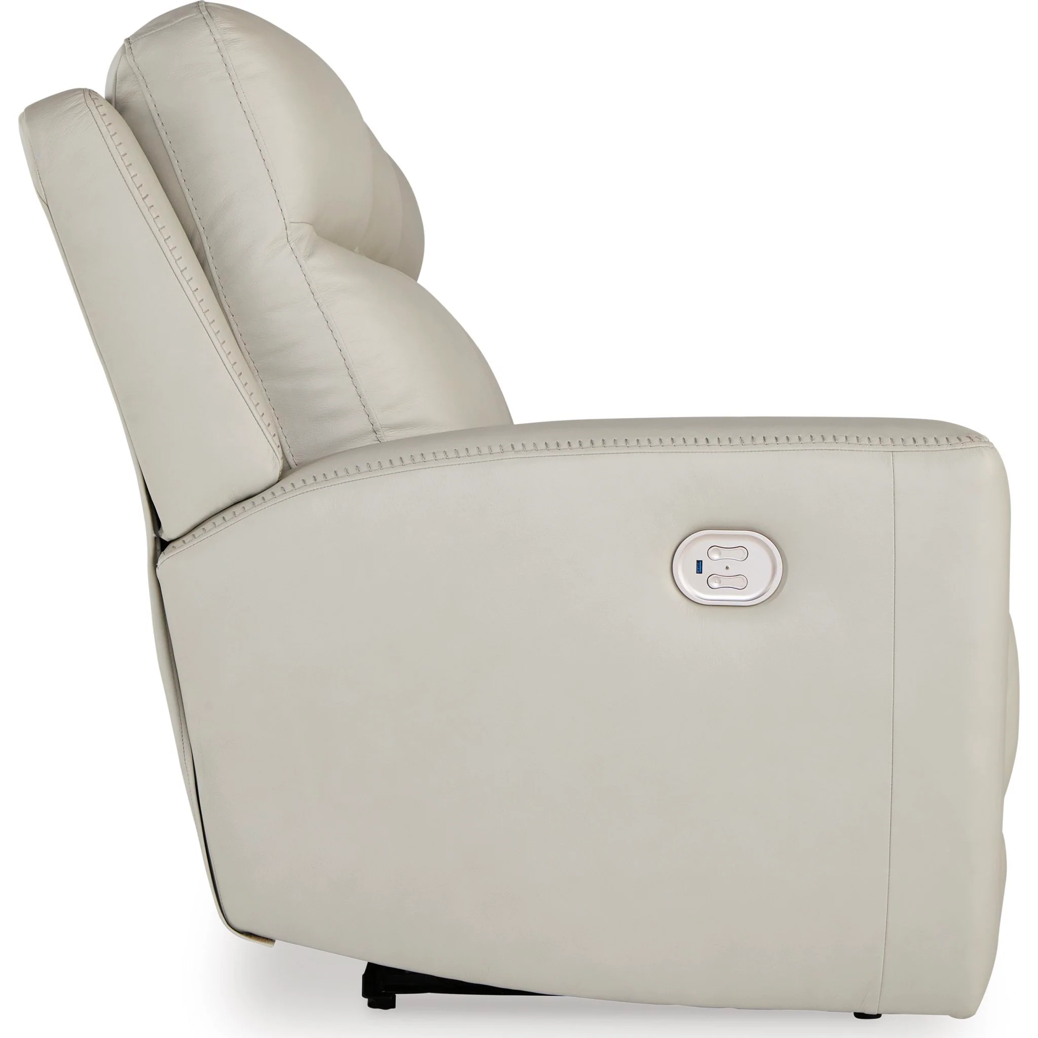 Mindanao Power Reclining Sofa with Headrest - Steel - Image 19