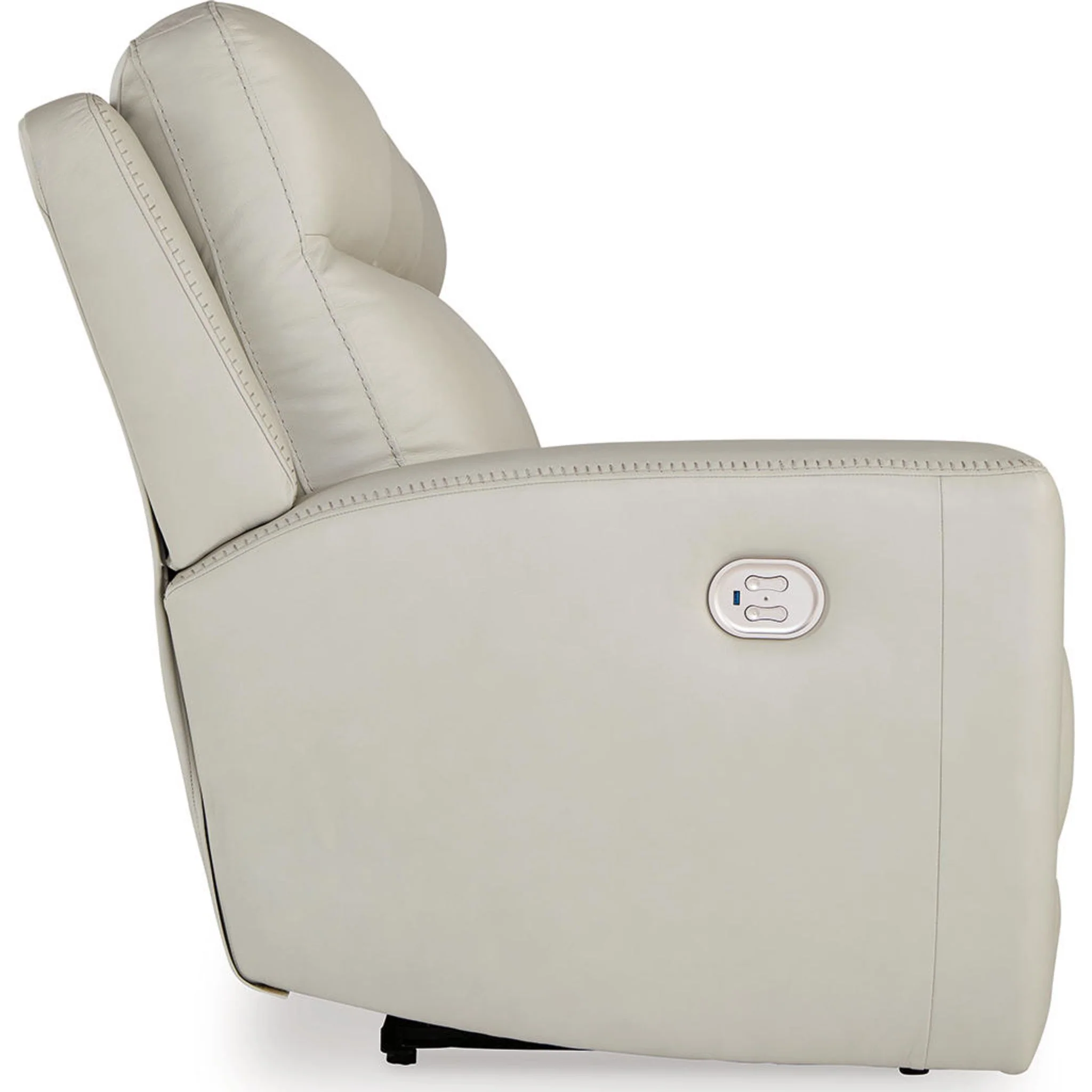 Mindanao Power Reclining Sofa with Headrest - Steel - Image 26