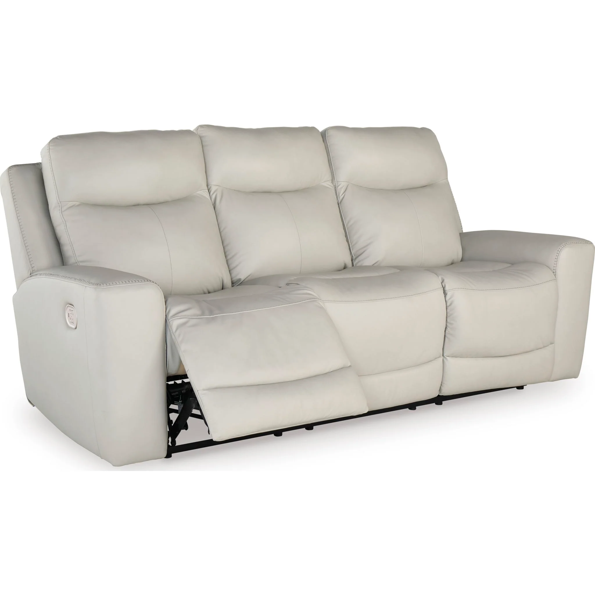 Mindanao Power Reclining Sofa with Headrest - Steel - Image 36