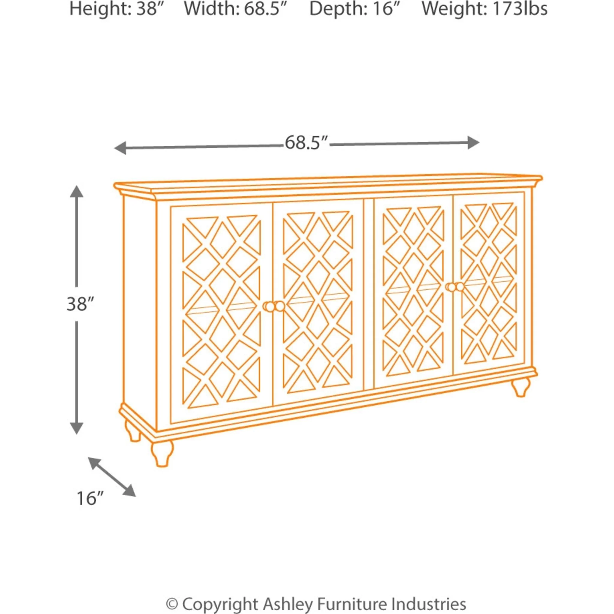 Mirimyn Cabinet - Antique Teal - Image 5