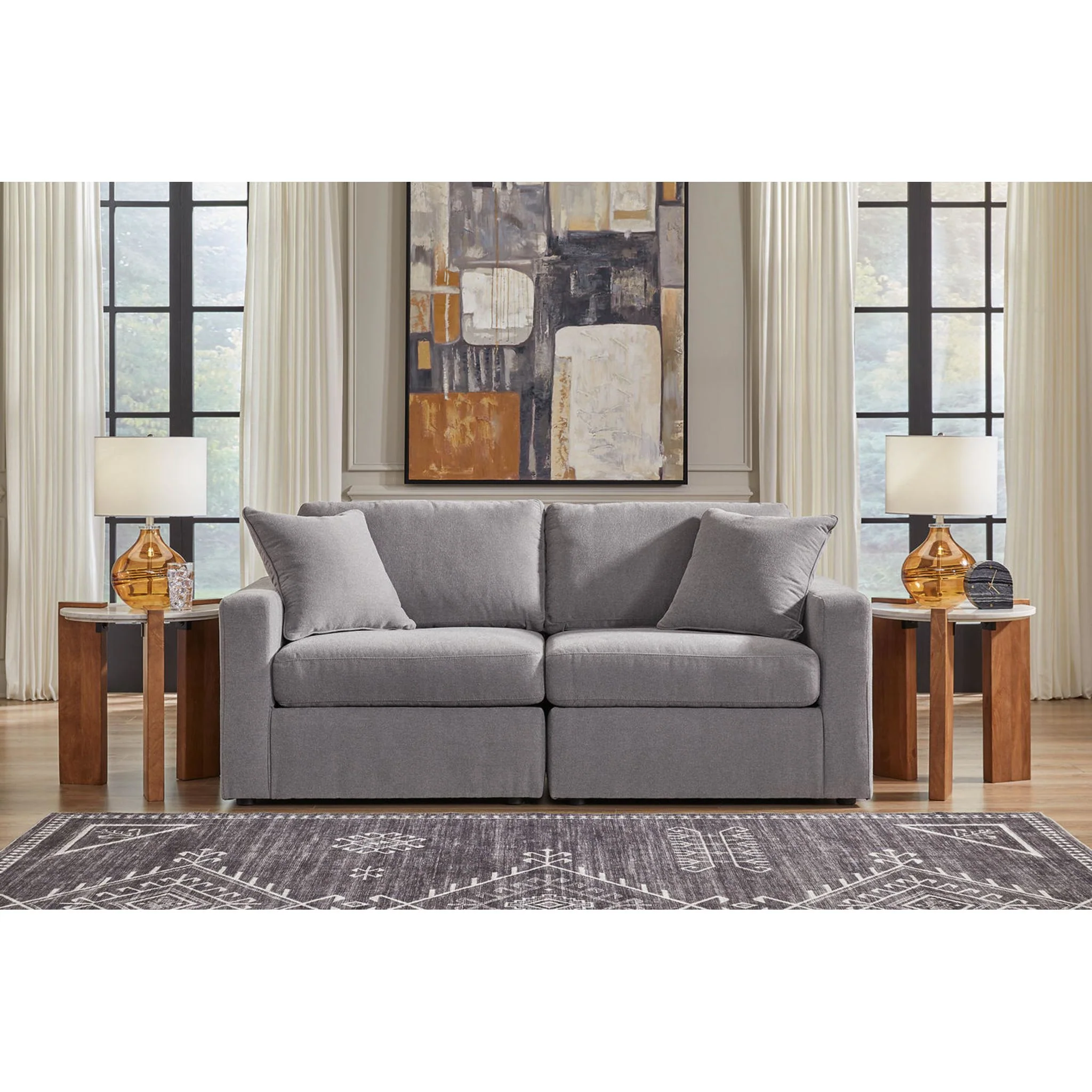 Modmax 2 Piece Modular Sectional - Image 64