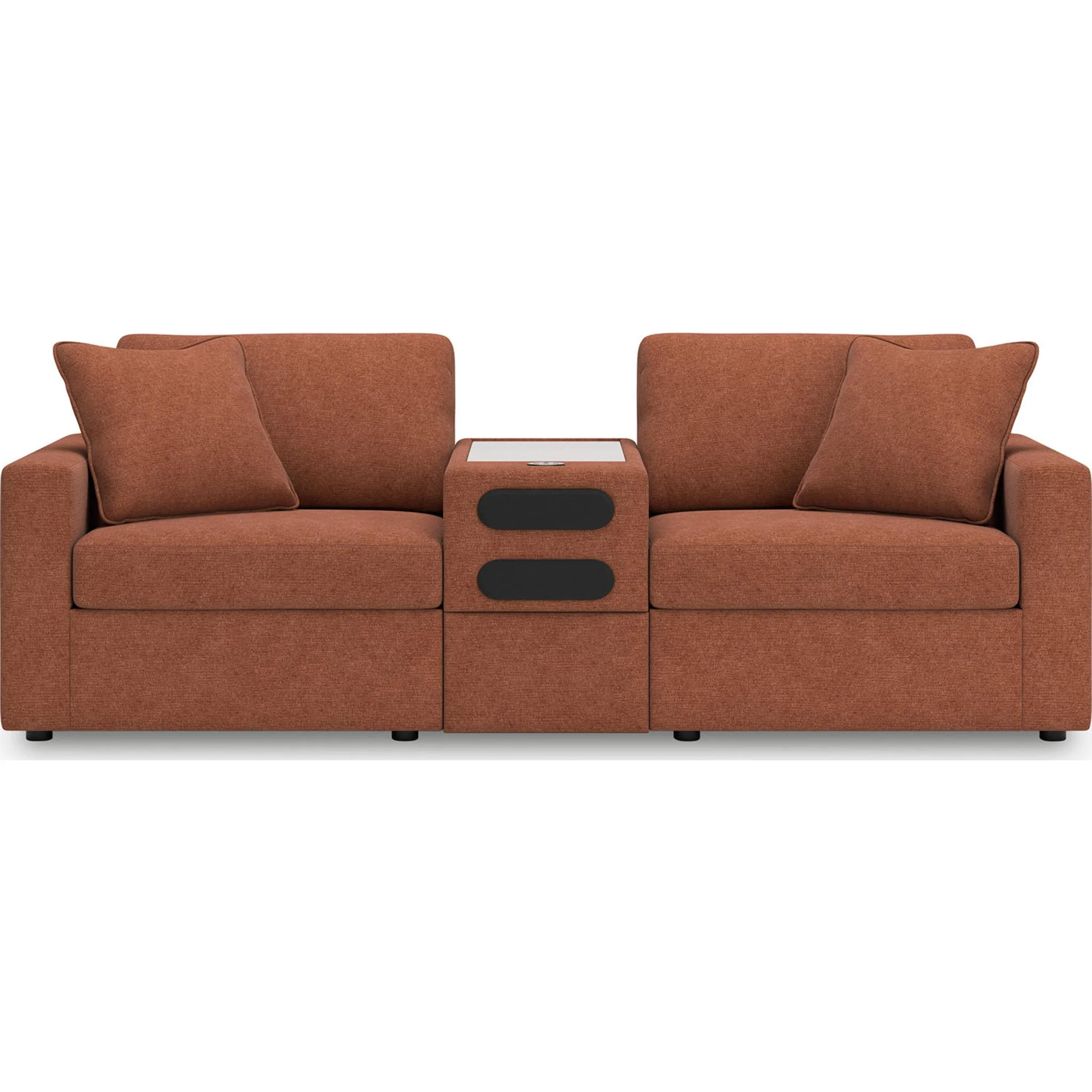 Modmax 3 Piece Modular Sectional with Audio Console - Image 4