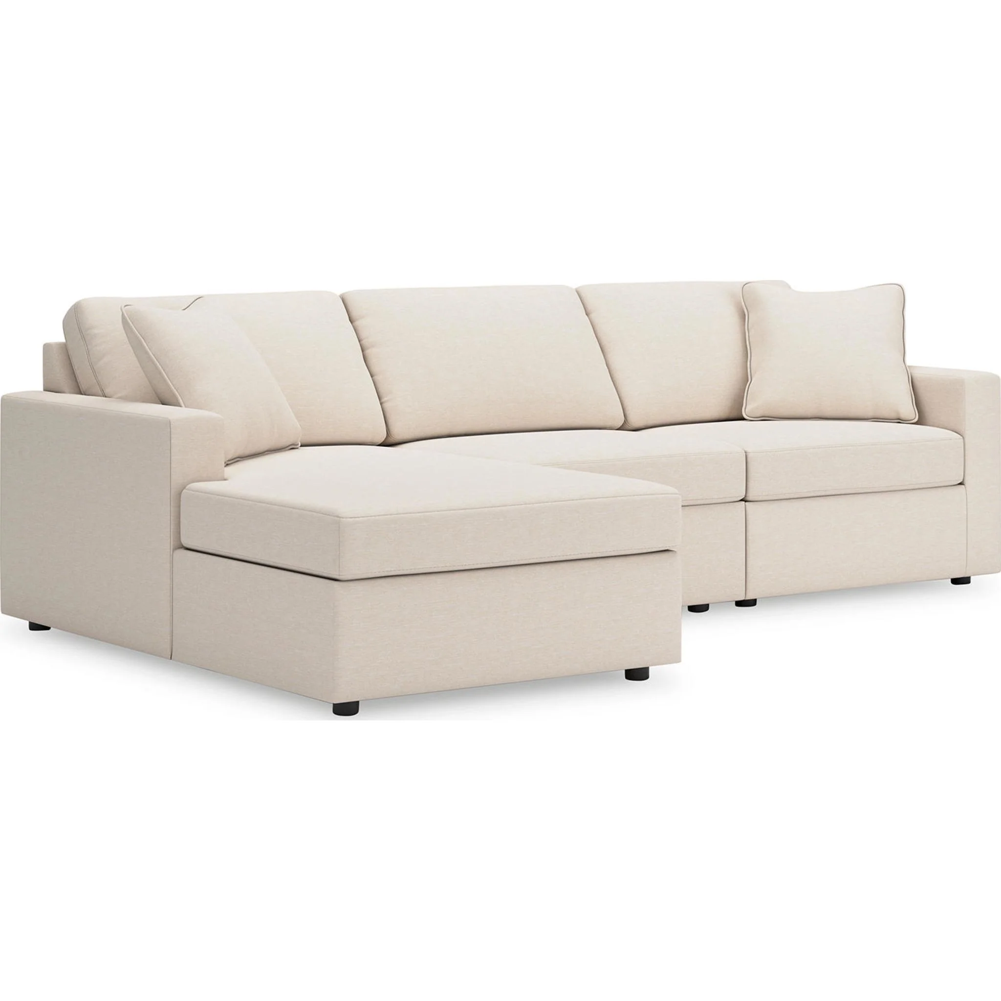Modmax 3 Piece Modular Sectional with Chaise - Image 30