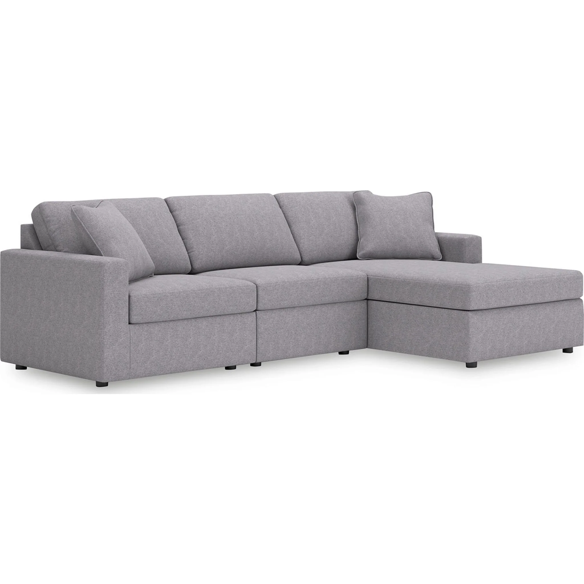 Modmax 3 Piece Modular Sectional with Chaise - Image 46