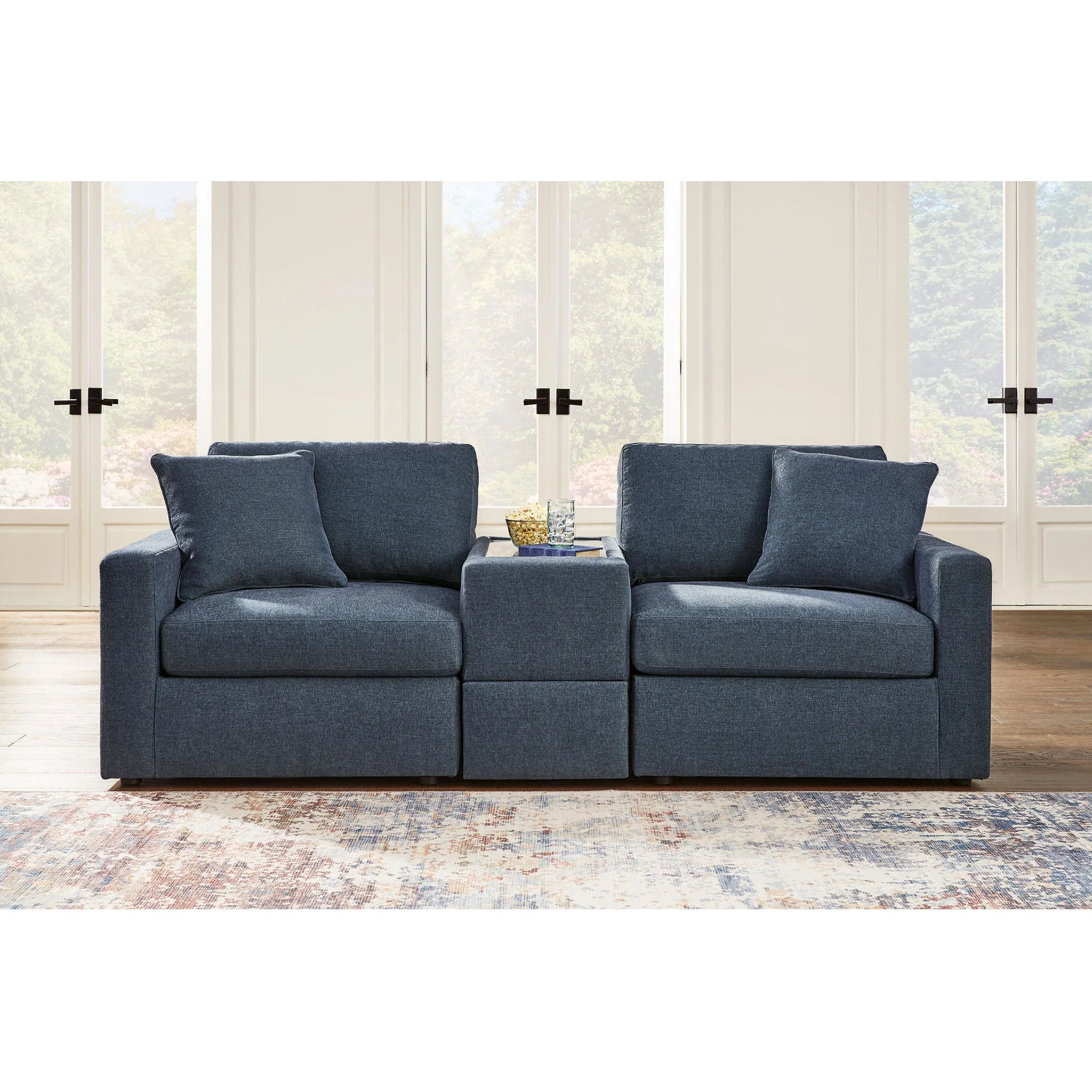 Modmax 3 Piece Modular Sectional with Console - Image 10