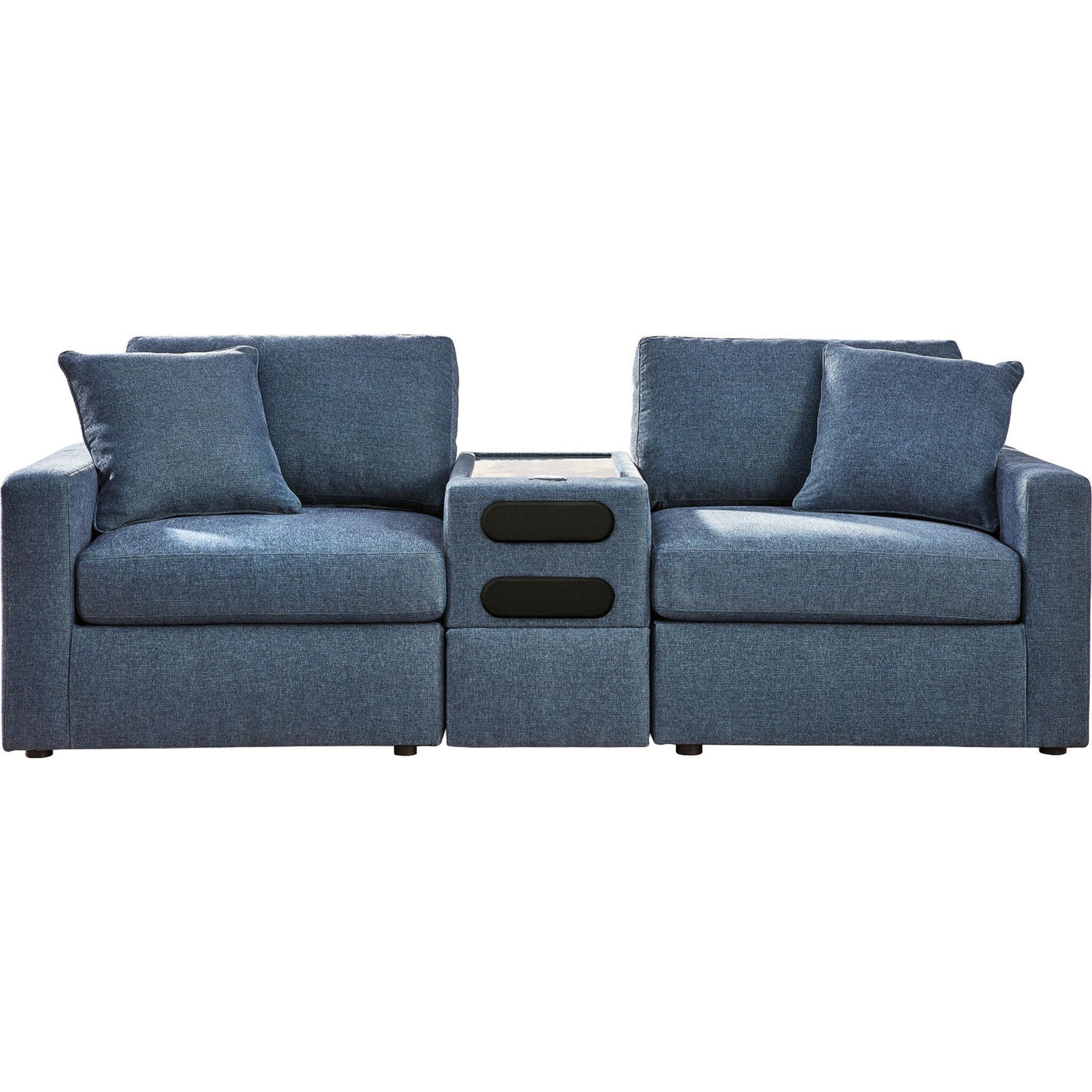 Modmax 3 Piece Modular Sectional with Console - Image 17