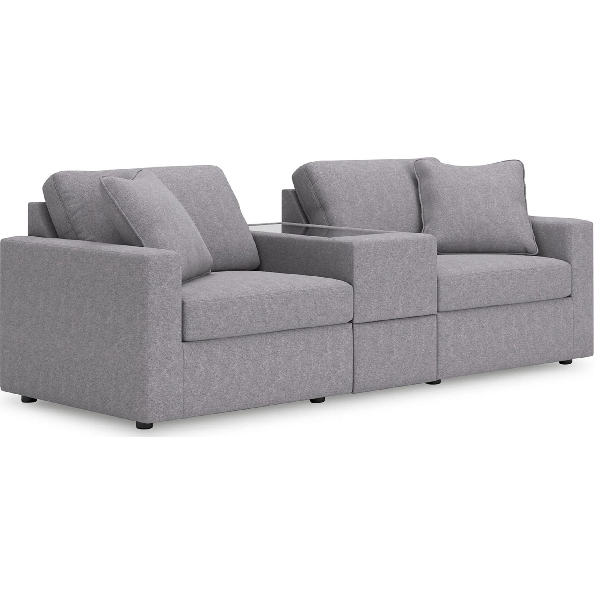 Modmax 3 Piece Modular Sectional with Console - Image 25