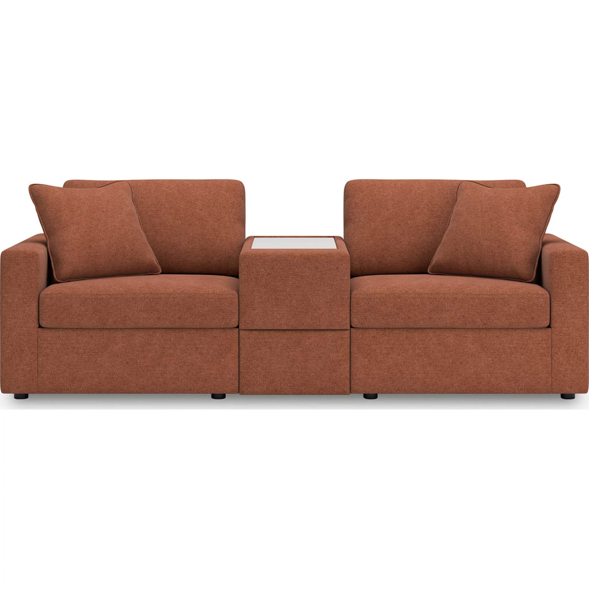Modmax 3 Piece Modular Sectional with Console - Image 6