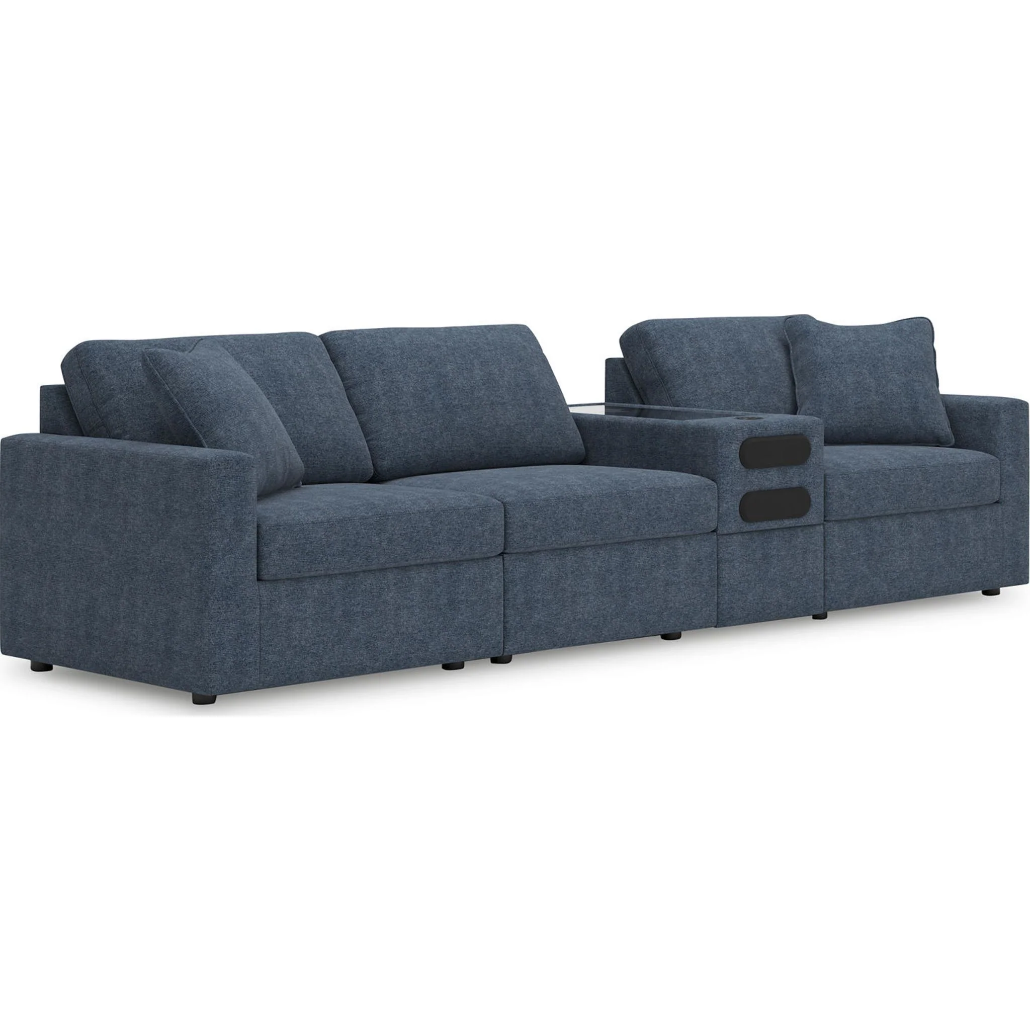 Modmax 4 Piece Modular Sectional with Audio Console - Image 25