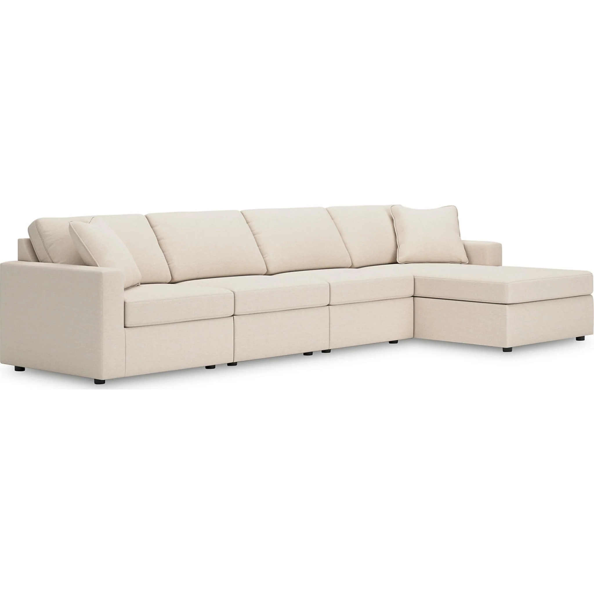 Modmax 4 Piece Modular Sectional with Chaise - Image 105