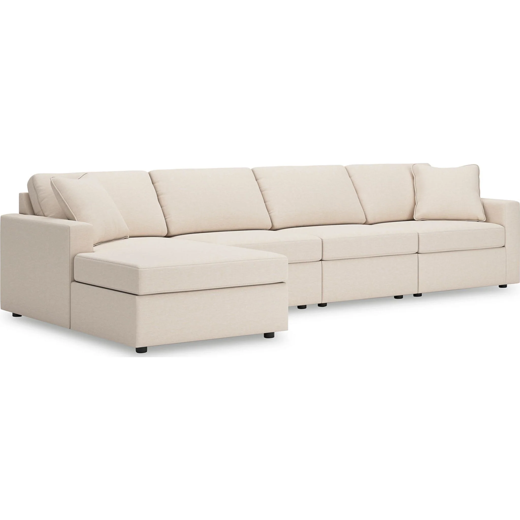 Modmax 4 Piece Modular Sectional with Chaise - Image 112