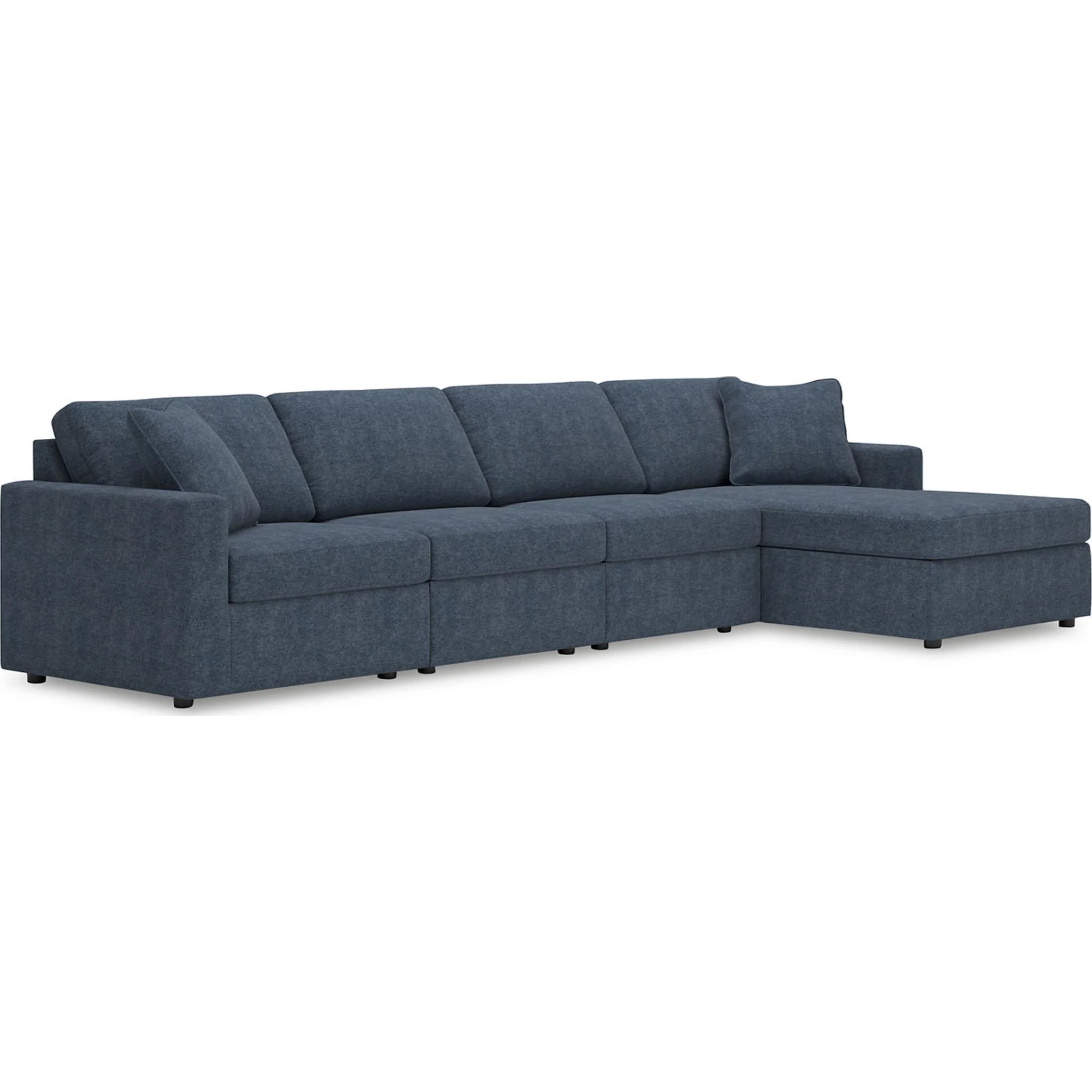 Modmax 4 Piece Modular Sectional with Chaise - Image 34