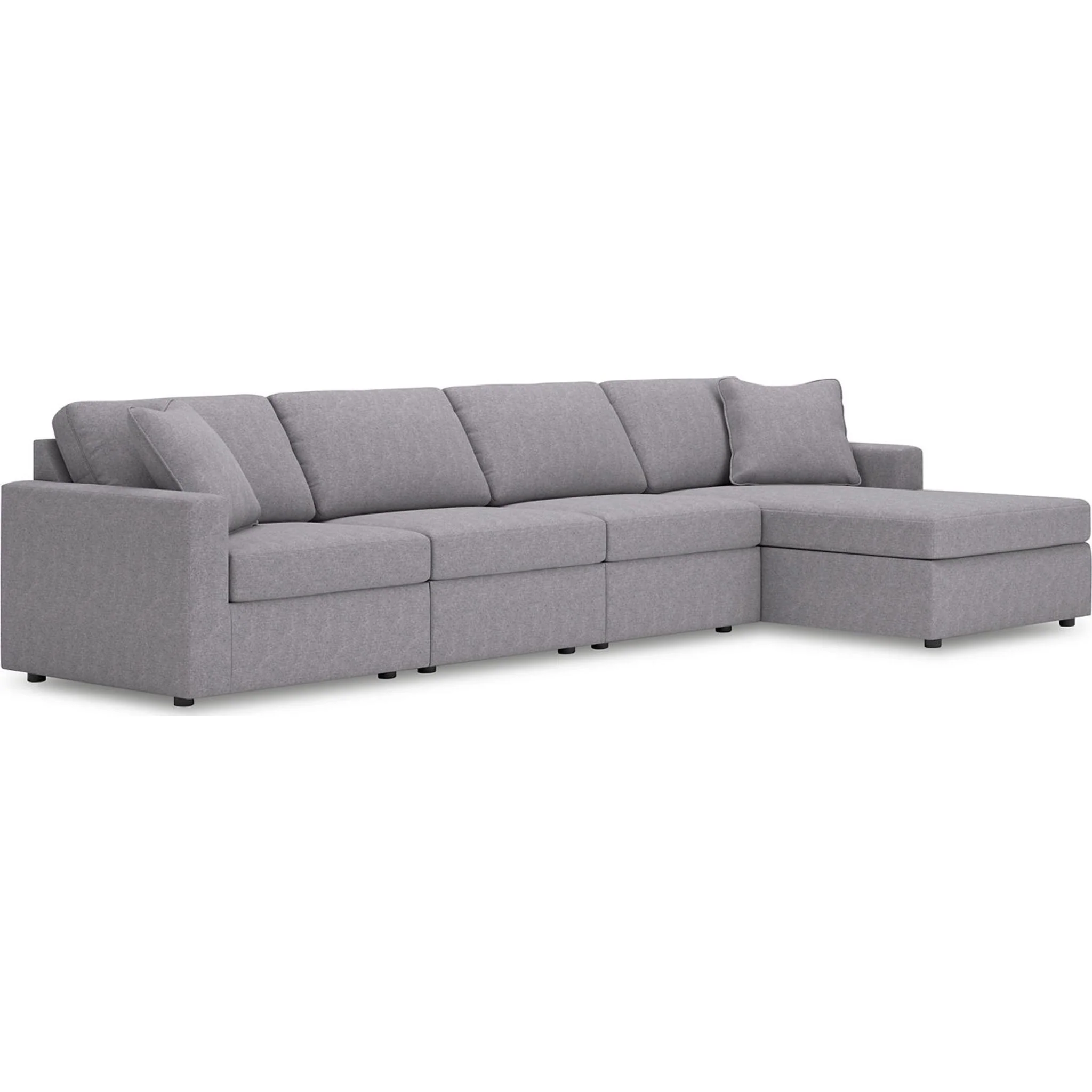 Modmax 4 Piece Modular Sectional with Chaise - Image 51