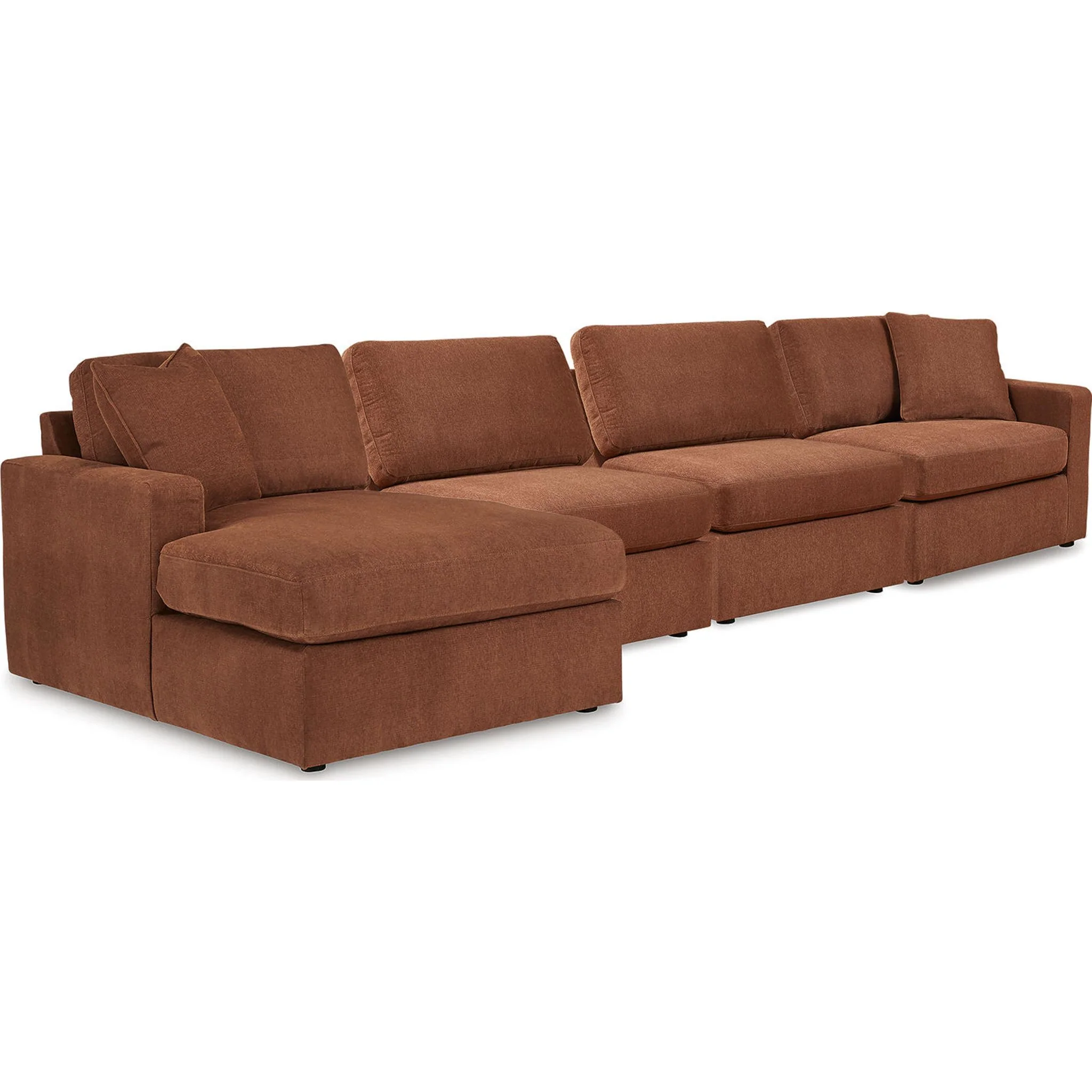Modmax 4 Piece Modular Sectional with Chaise - Image 8