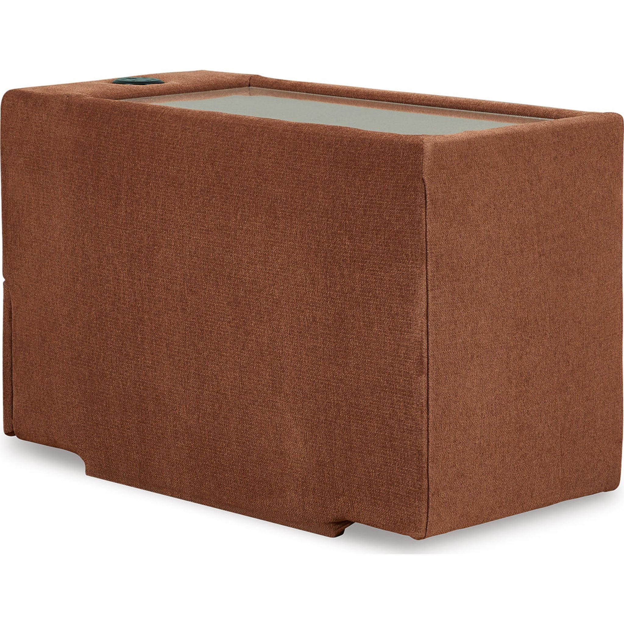 Modmax 4 Piece Modular Sectional with Chaise and Audio Console - Image 13