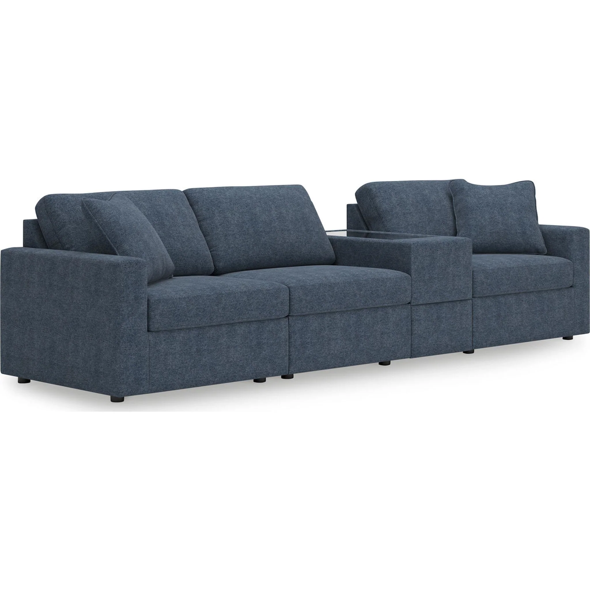Modmax 4 Piece Modular Sectional with Storage Console - Image 6
