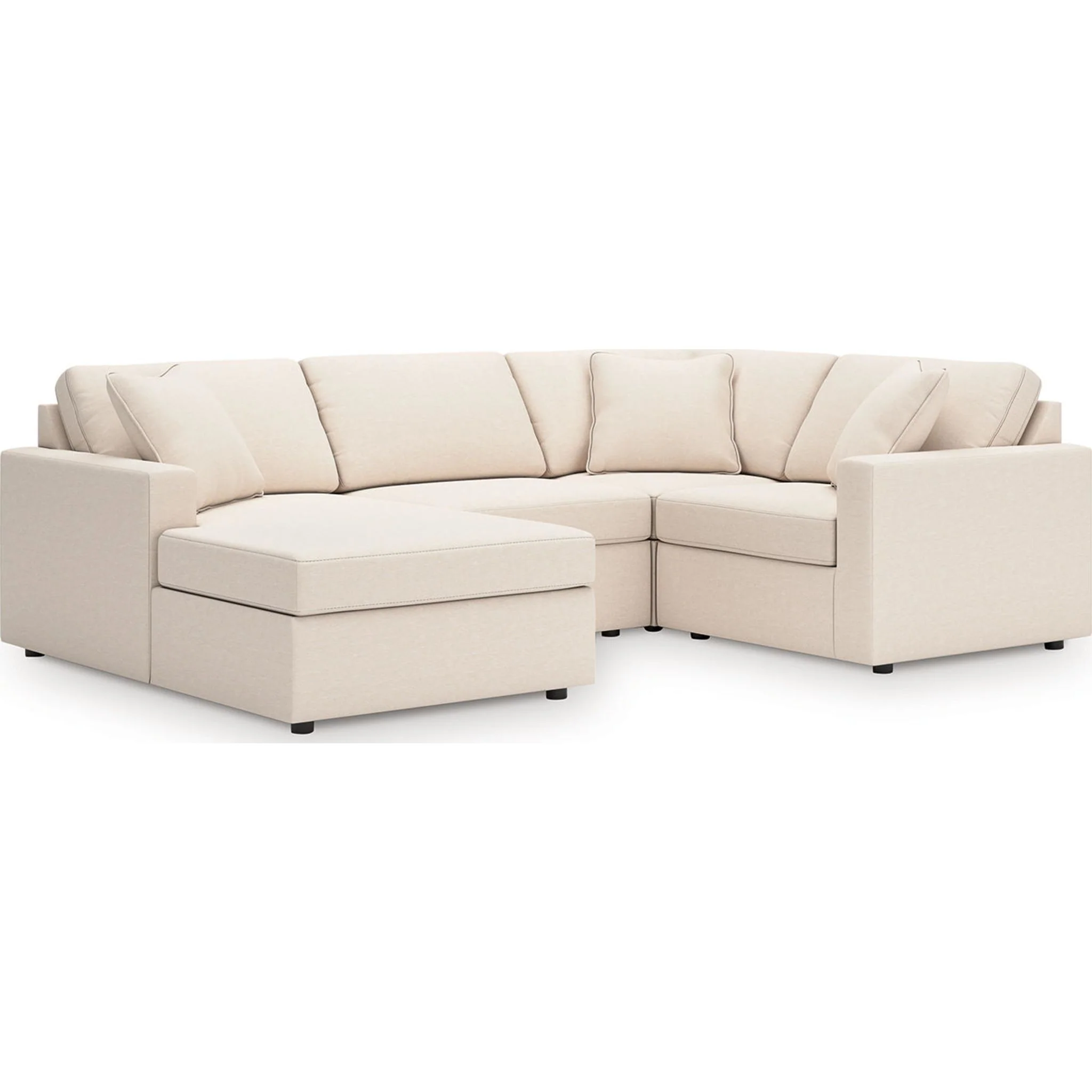 Modmax 4 Piece Sectional with Chaise - Image 37