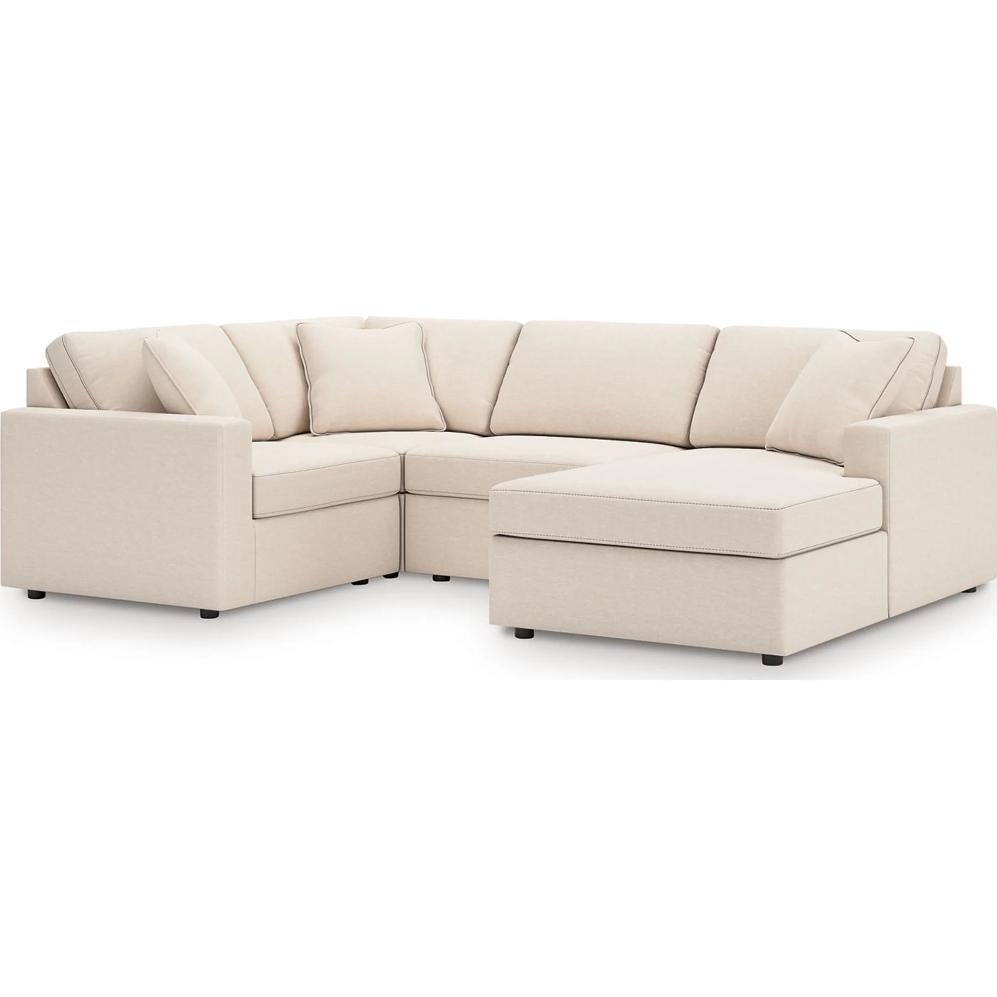 Modmax 4 Piece Sectional with Chaise - Image 54