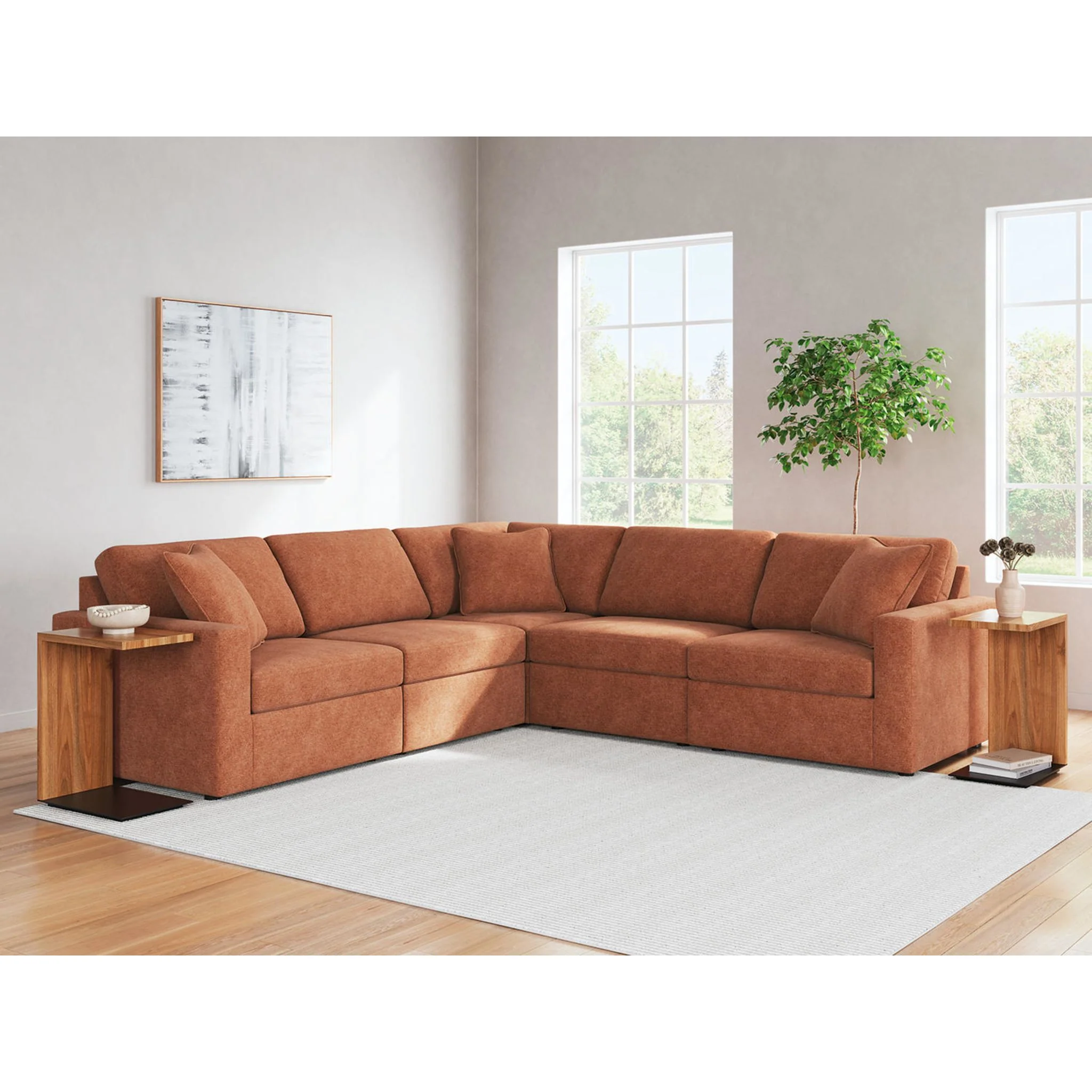 Modmax 5 Piece Modular Sectional - Image 15