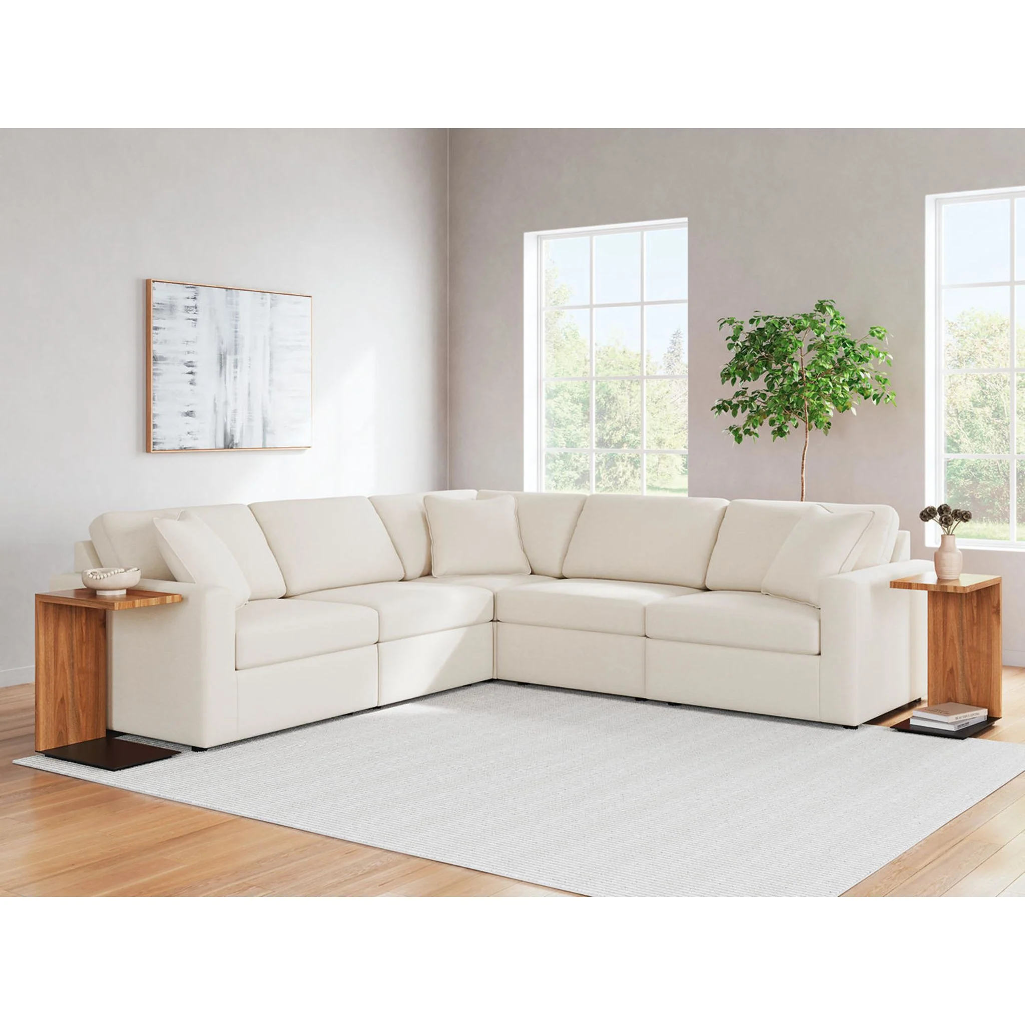 Modmax 5 Piece Modular Sectional - Image 20