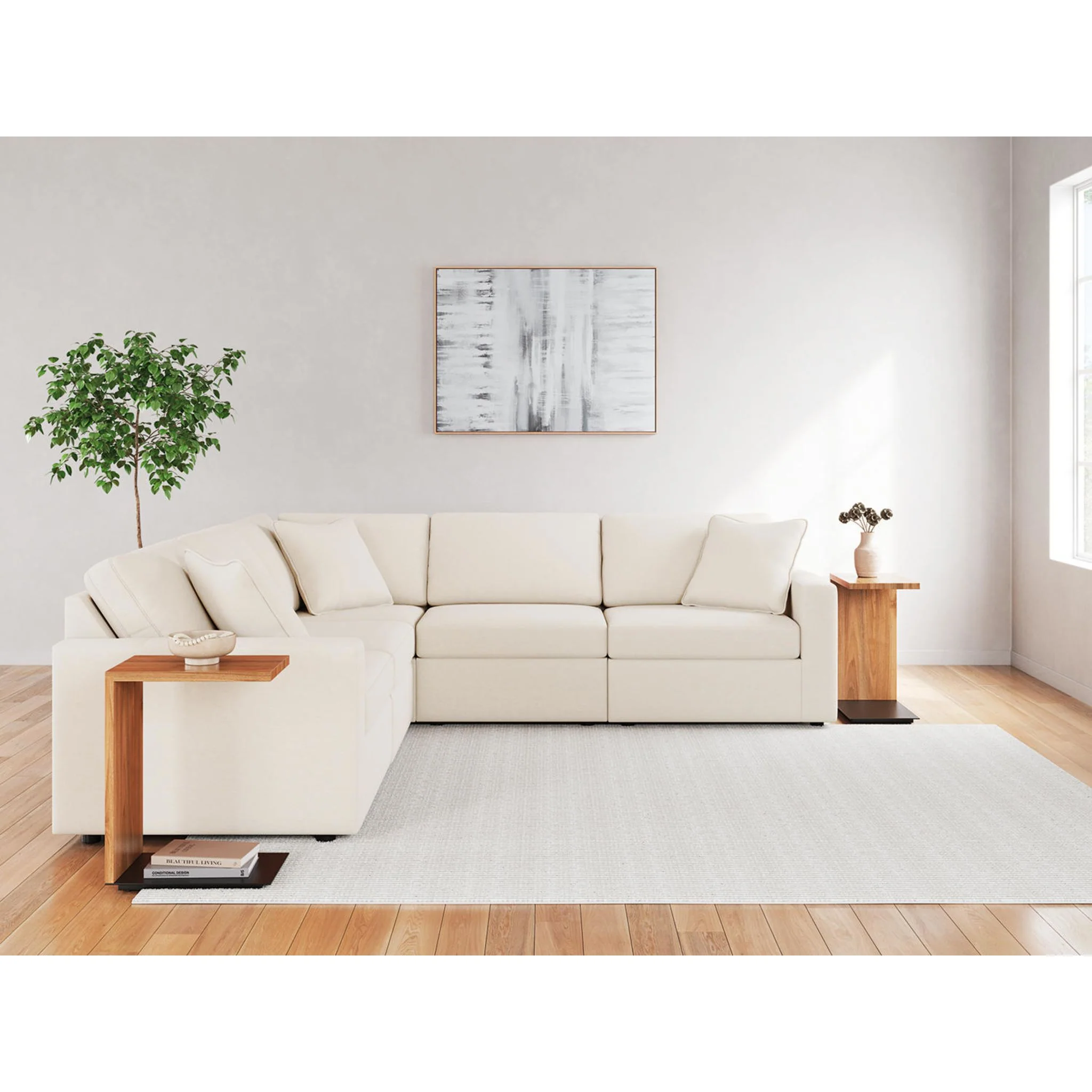 Modmax 5 Piece Modular Sectional - Image 22