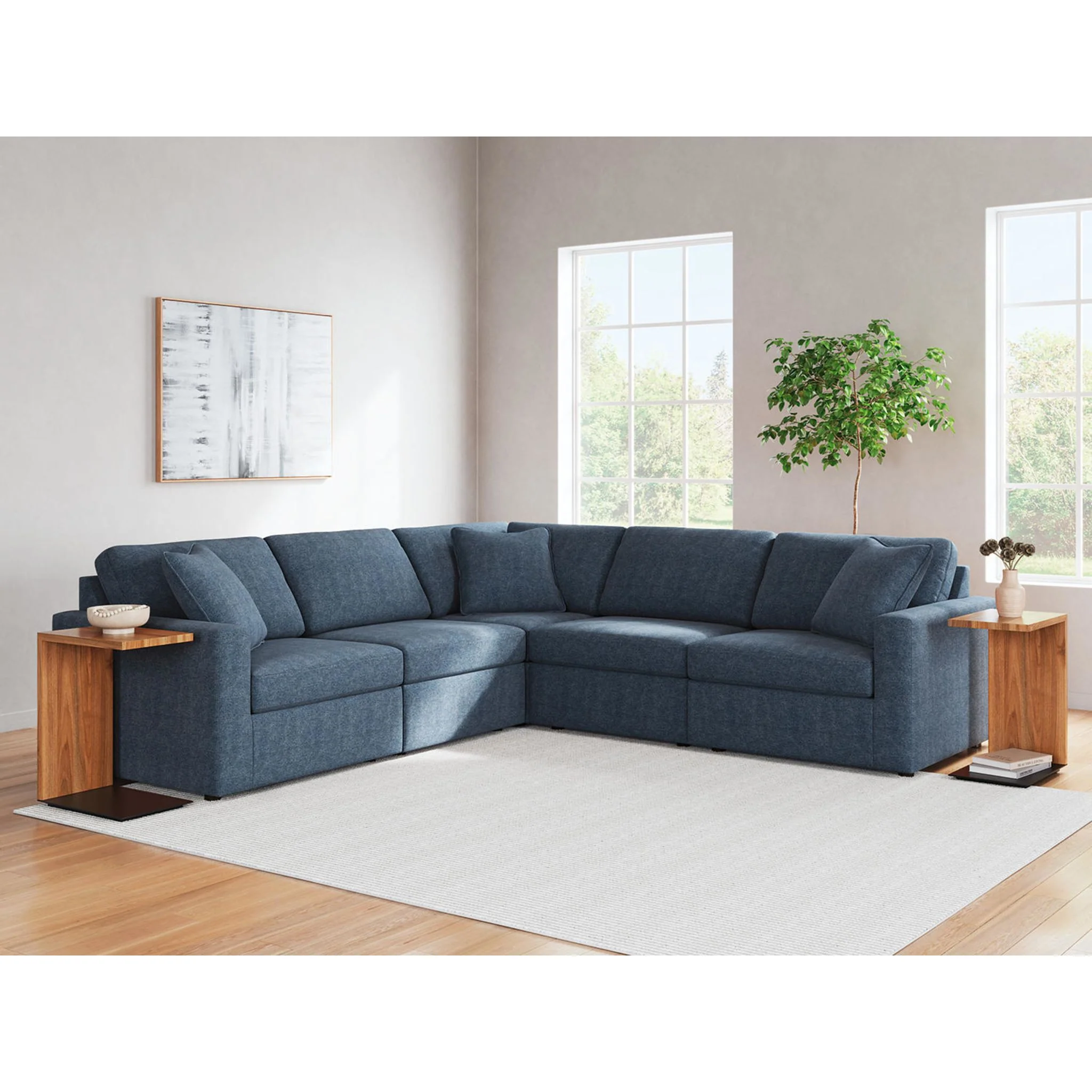 Modmax 5 Piece Modular Sectional - Image 8
