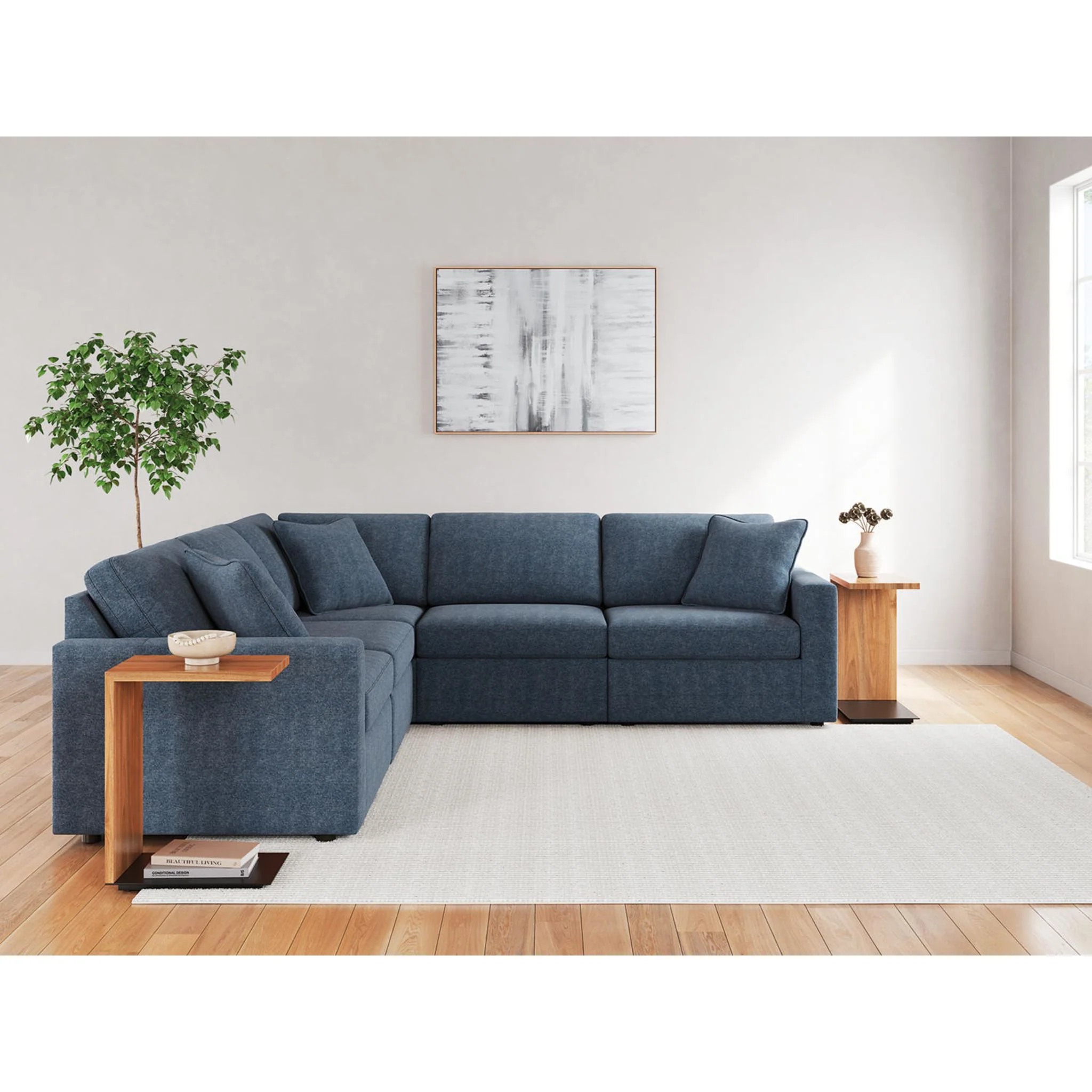 Modmax 5 Piece Modular Sectional - Image 9