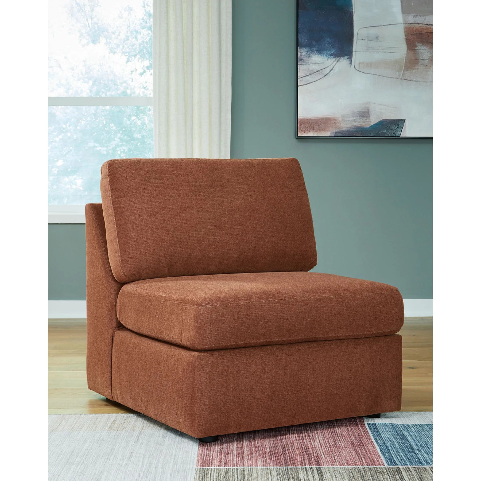 Modmax 5 Piece Modular Sectional with Chaise - Image 36