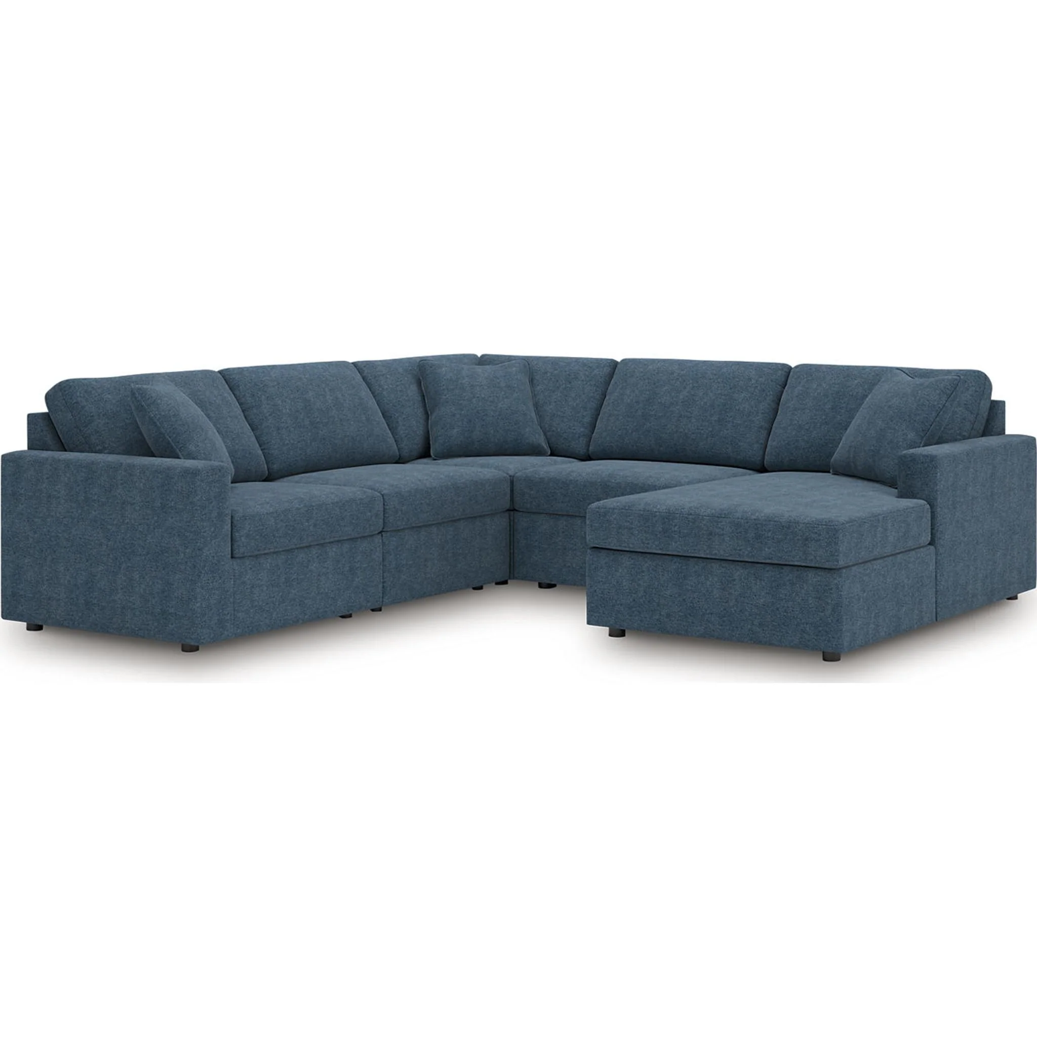 Modmax 5 Piece Modular Sectional with Chaise - Image 69