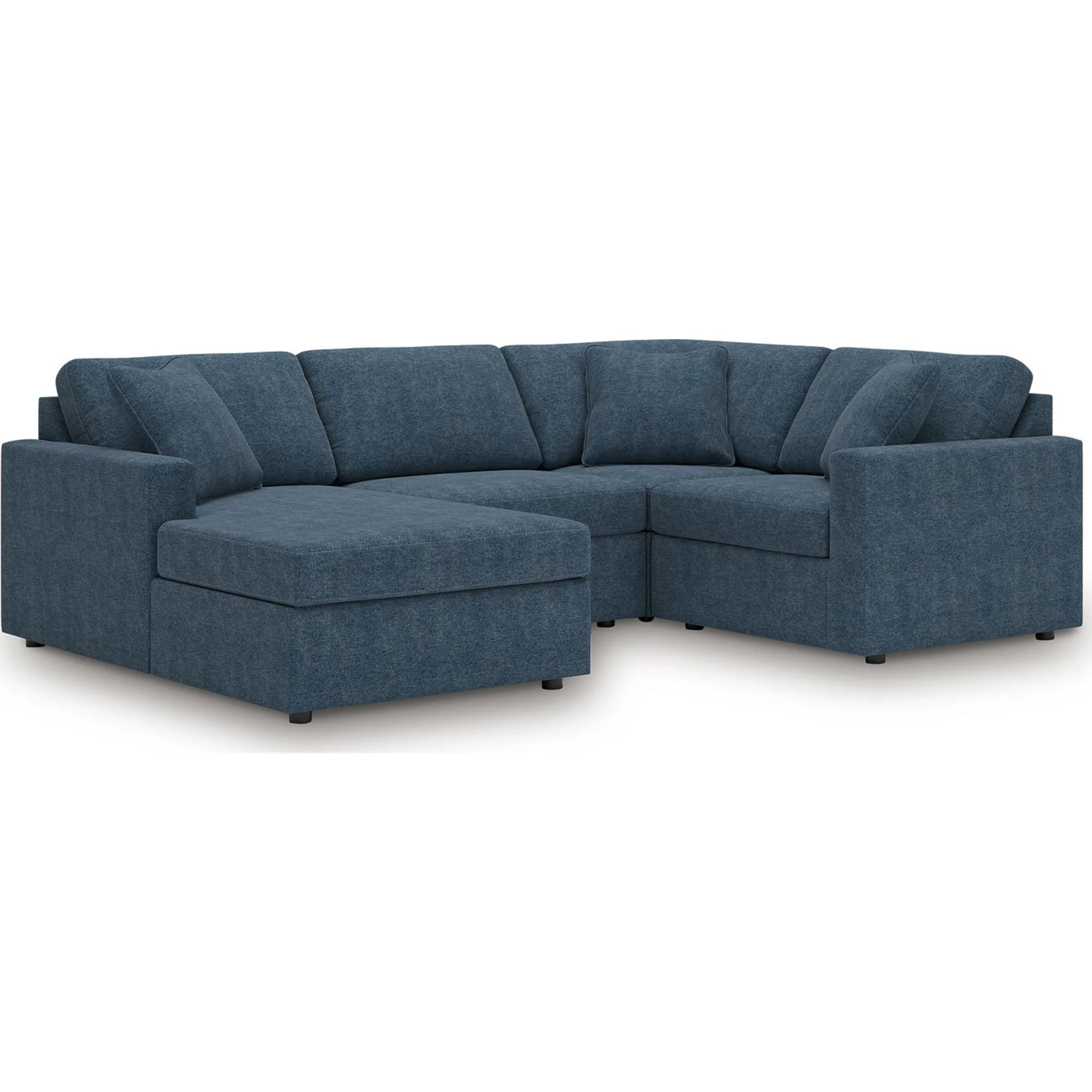 Modmax 5 Piece Modular Sectional with Chaise - Image 73