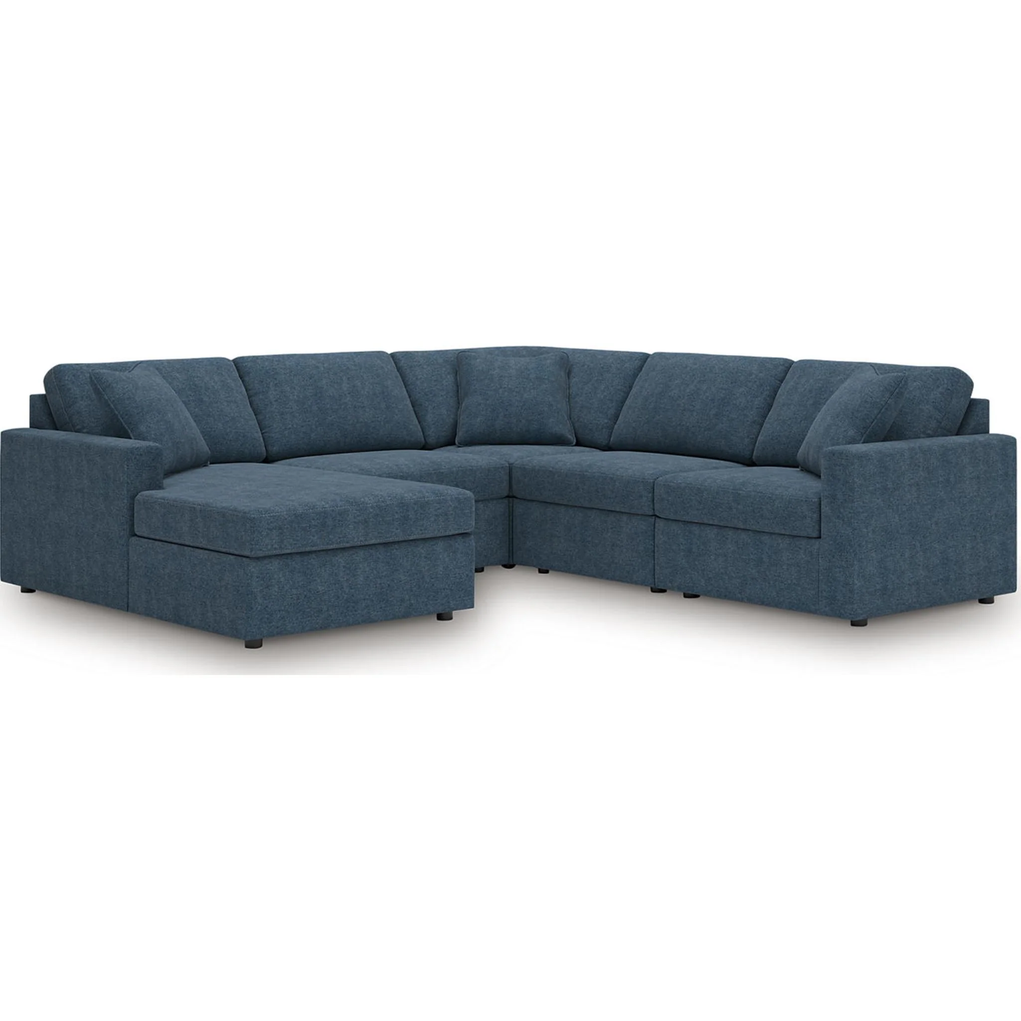 Modmax 5 Piece Modular Sectional with Chaise - Image 74