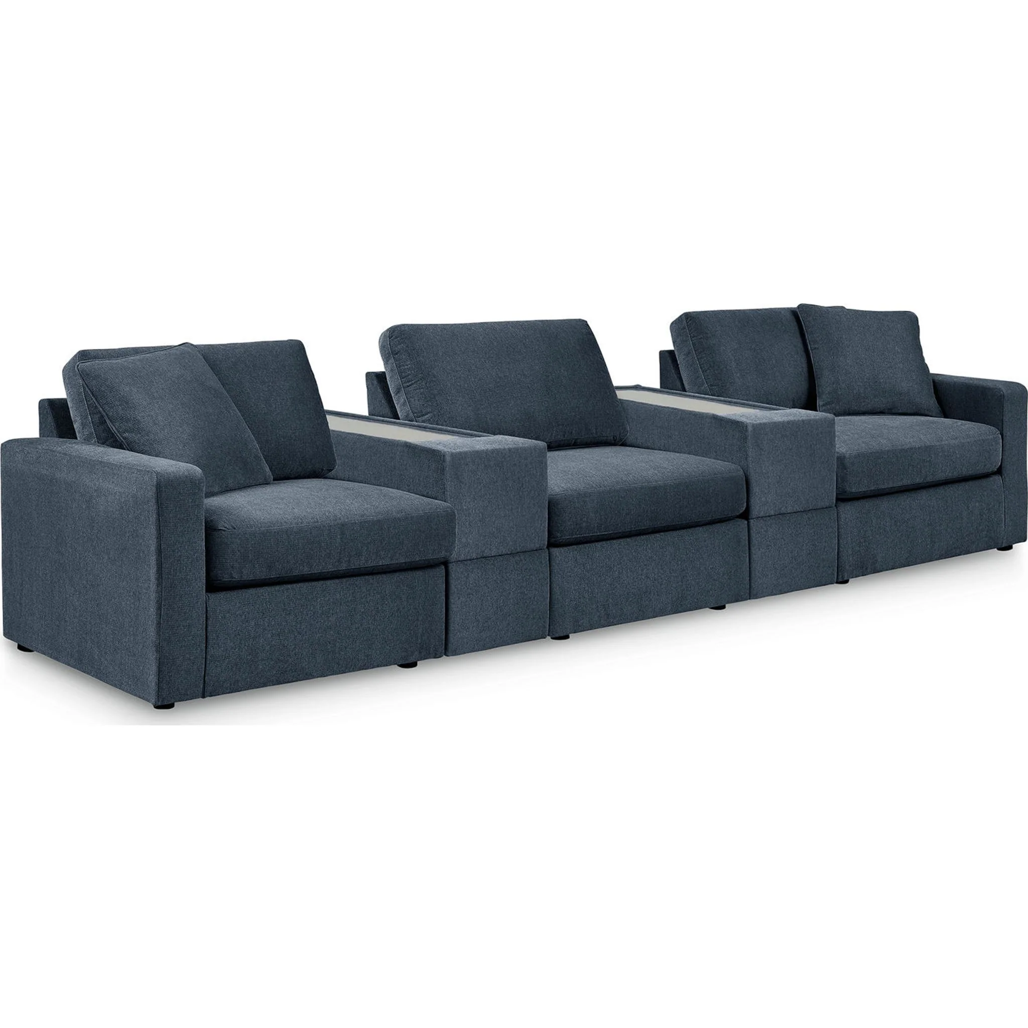 Modmax 5 Piece Modular Sectional with Storage Consoles - Image 10