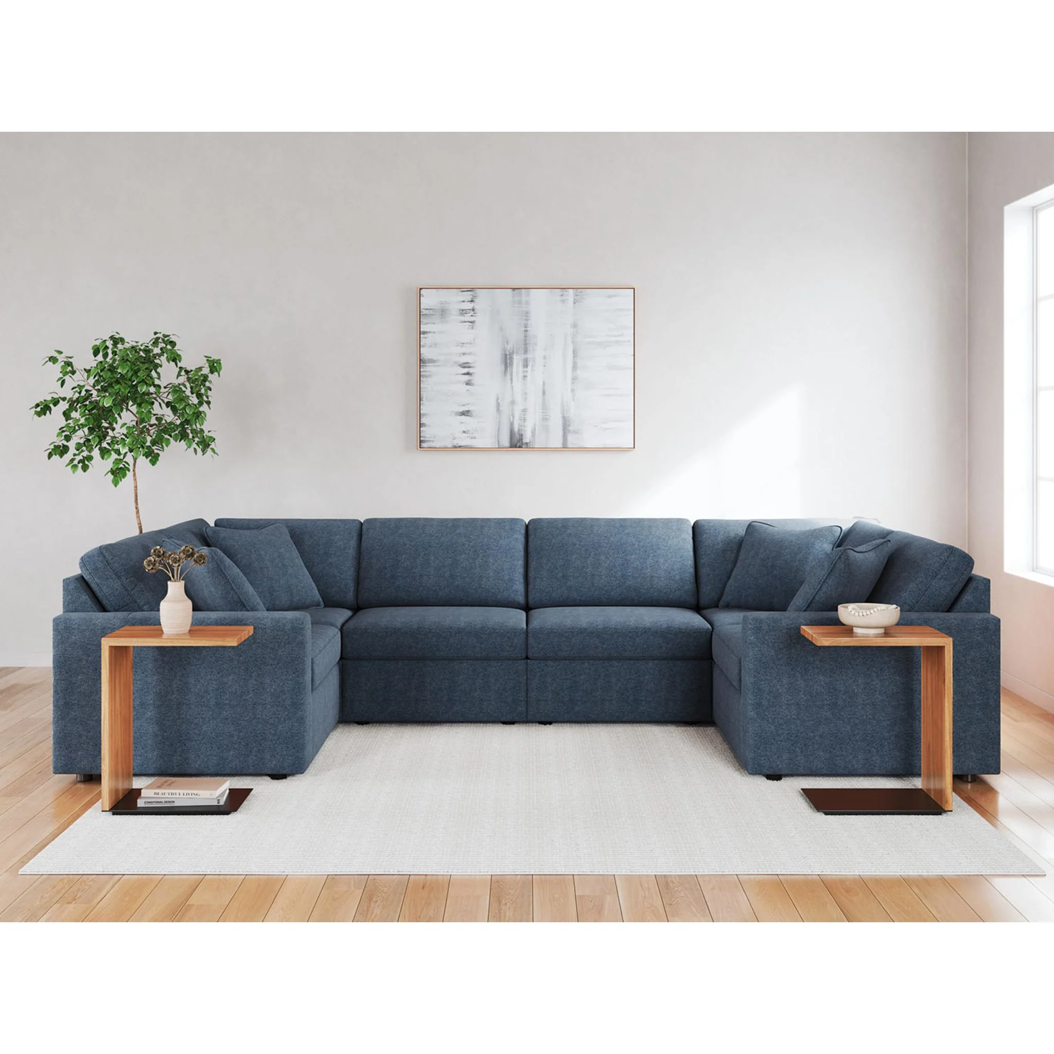 Modmax 6 Piece Modular Sectional - Image 16