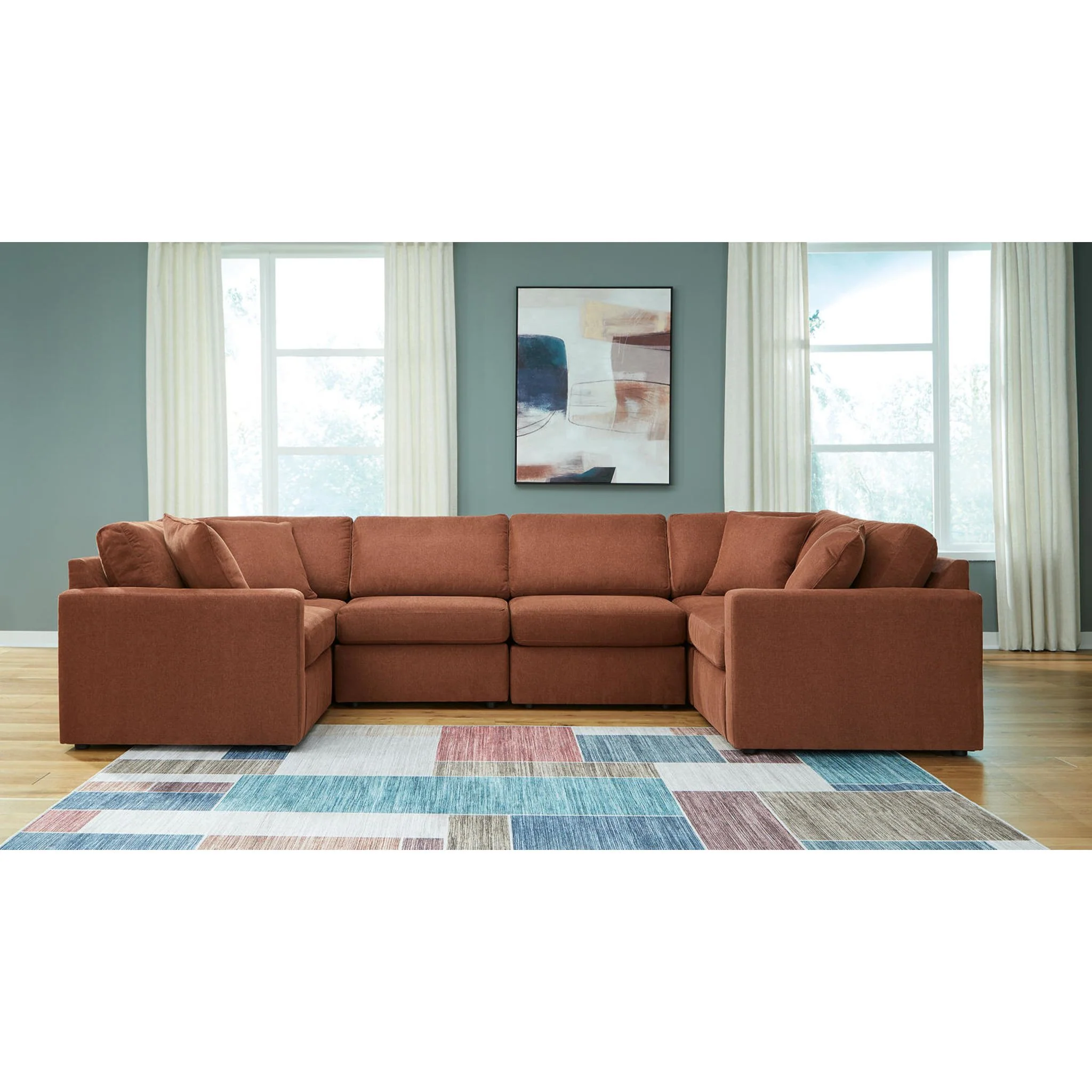 Modmax 6 Piece Modular Sectional - Image 29