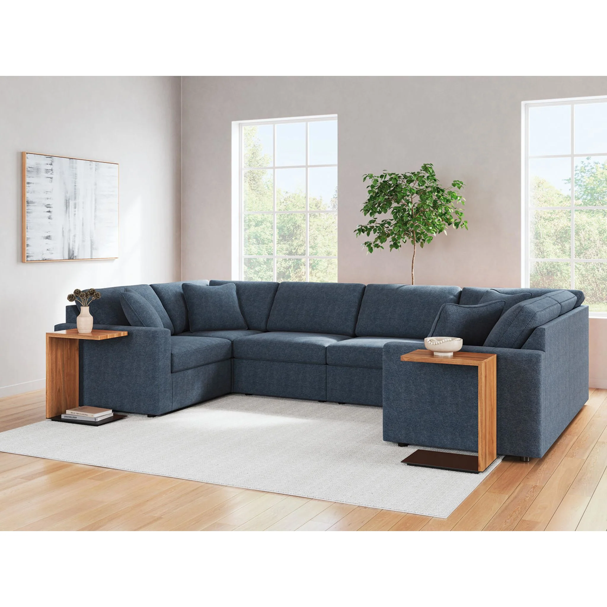 Modmax 6 Piece Modular Sectional - Image 9