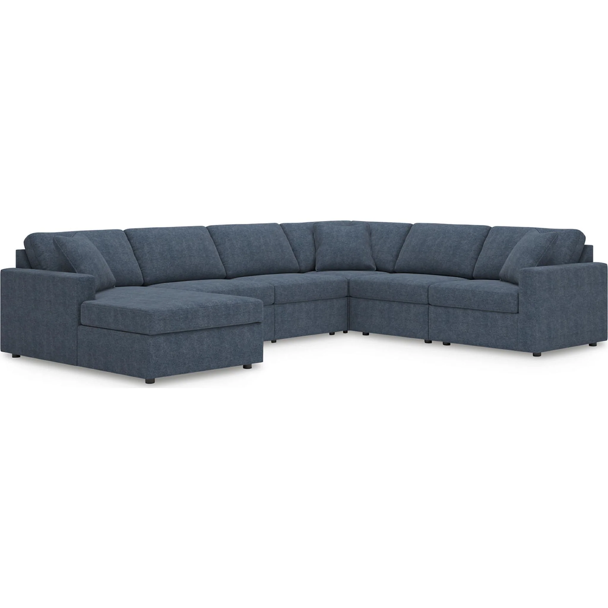 Modmax 6 Piece Modular Sectional with Chaise - Image 43