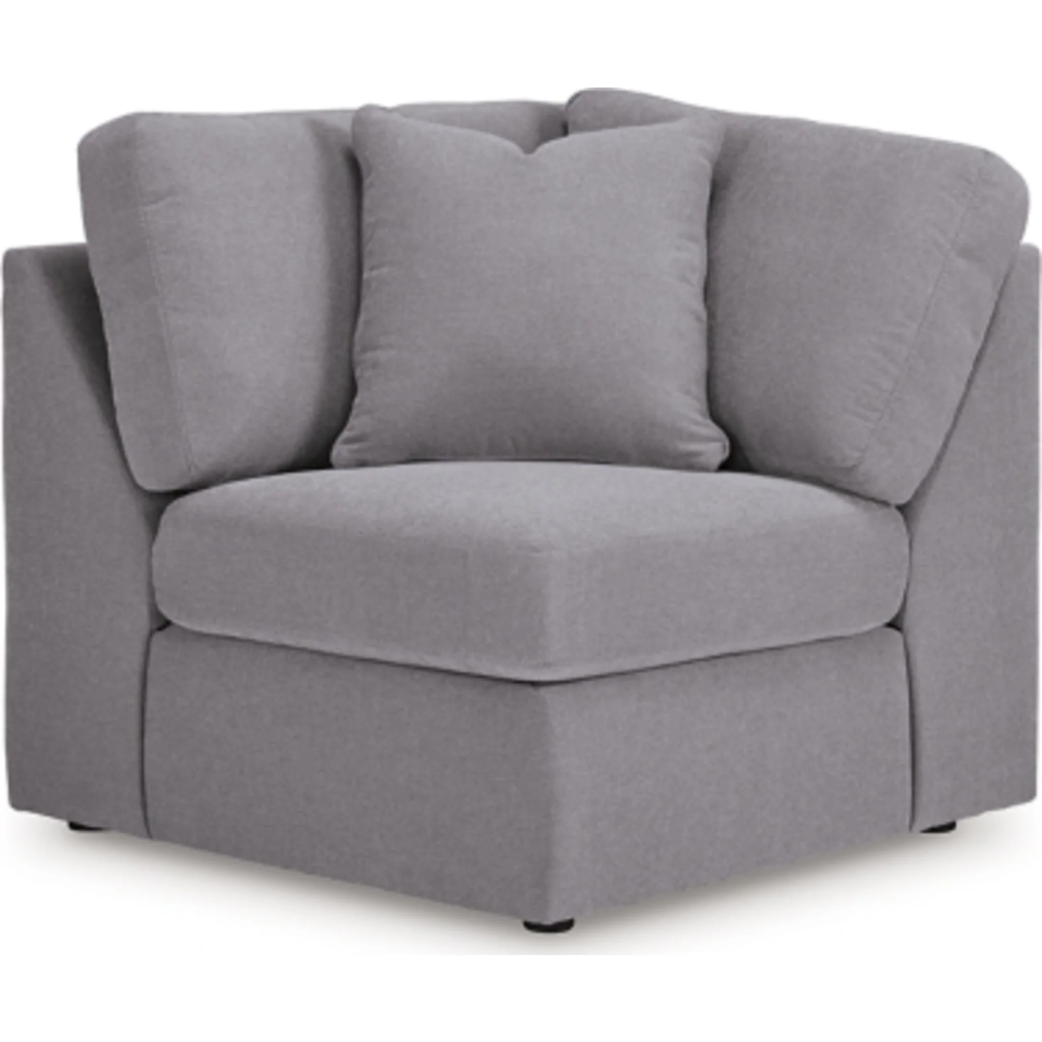 Modmax 6 Piece Modular Sectional with Chaise and Audio Console - Image 25