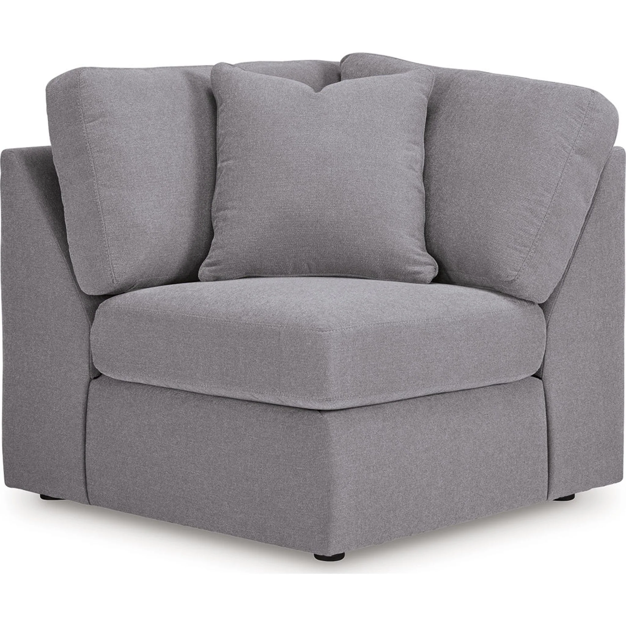 Modmax 6 Piece Modular Sectional with Chaise and Storage Console - Image 24