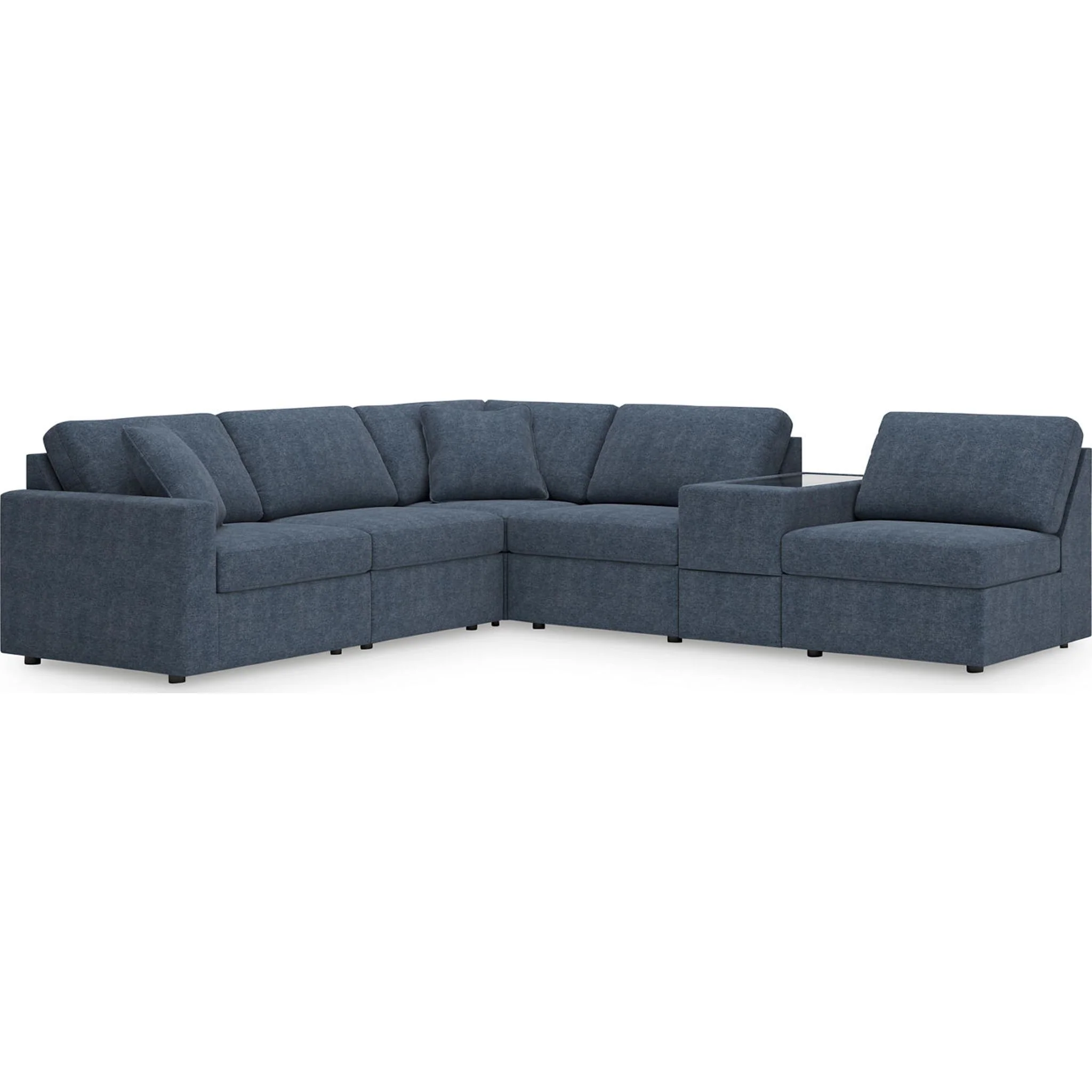 Modmax 6 Piece Modular Sectional with Storage Console - Image 10