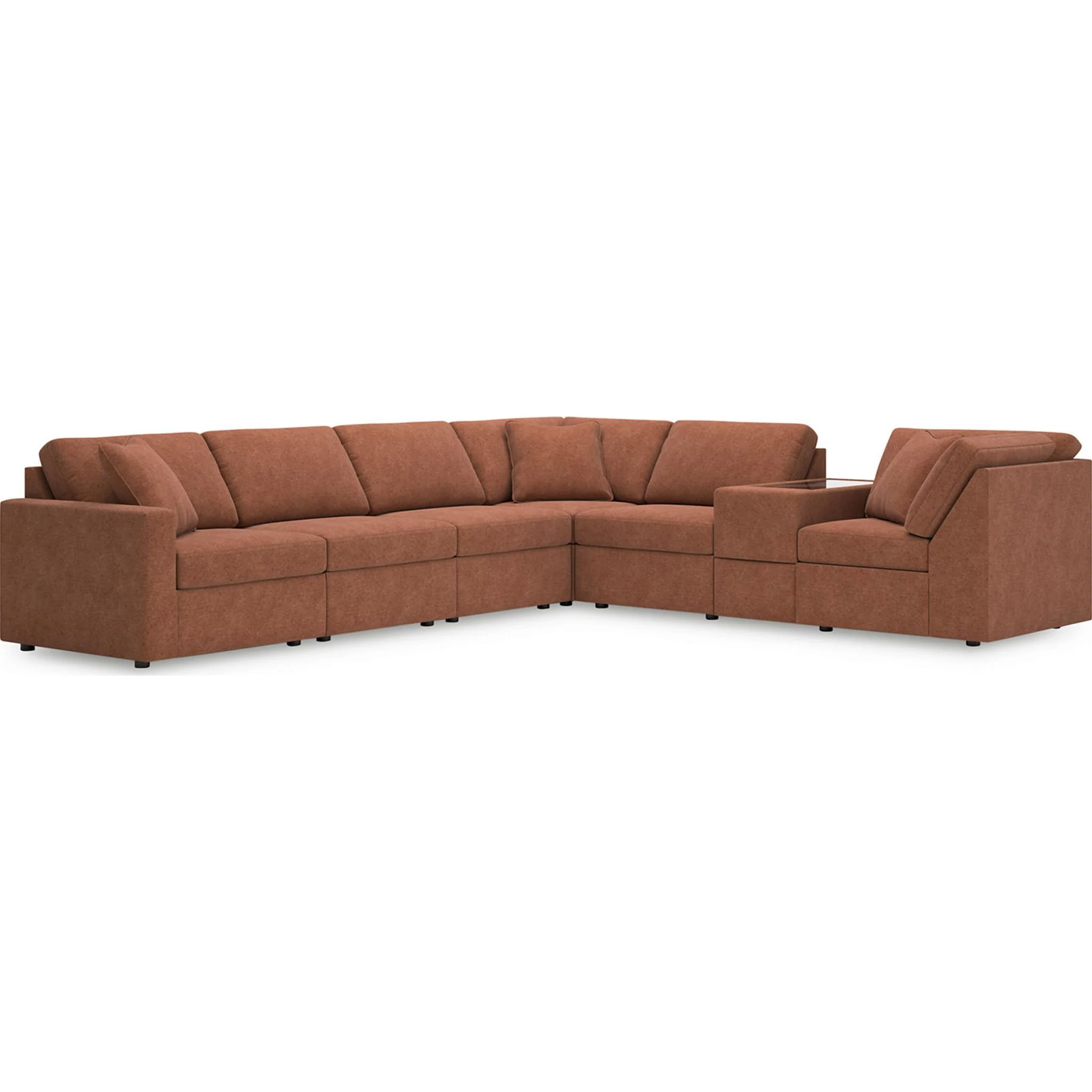Modmax 7 Piece Modular Sectional with Storage Console - Image 8