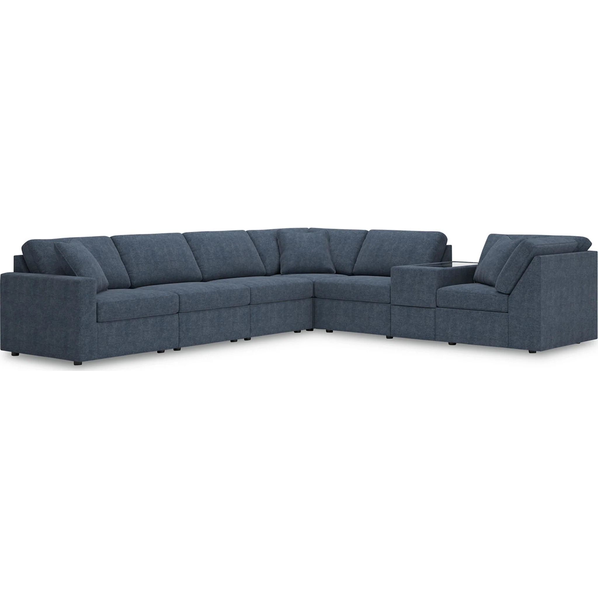 Modmax 7 Piece Modular Sectional with Storage Console - Image 12