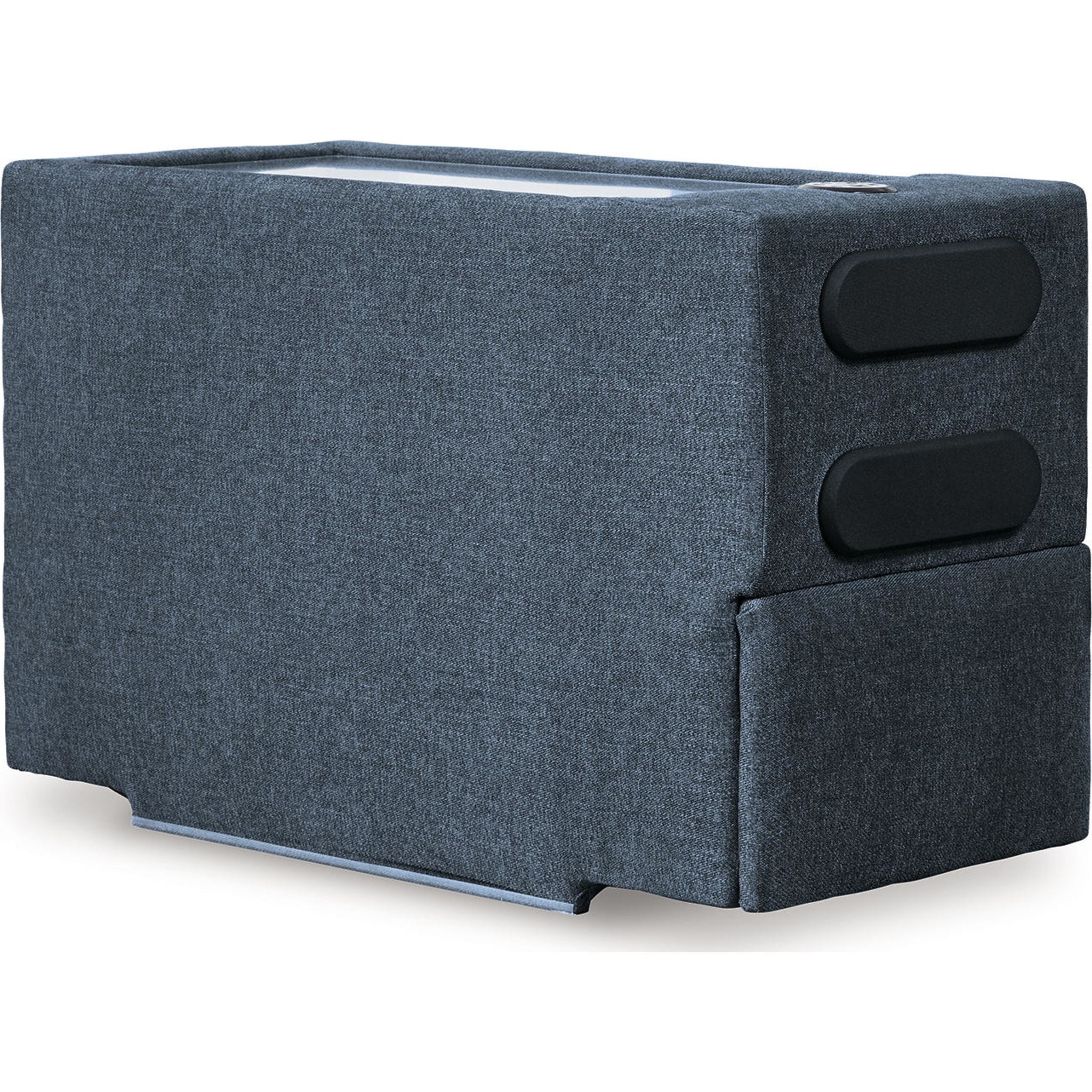 Modmax 8 Piece Modular Double Chaise Sectional with Audio and Storage Consoles - Image 29