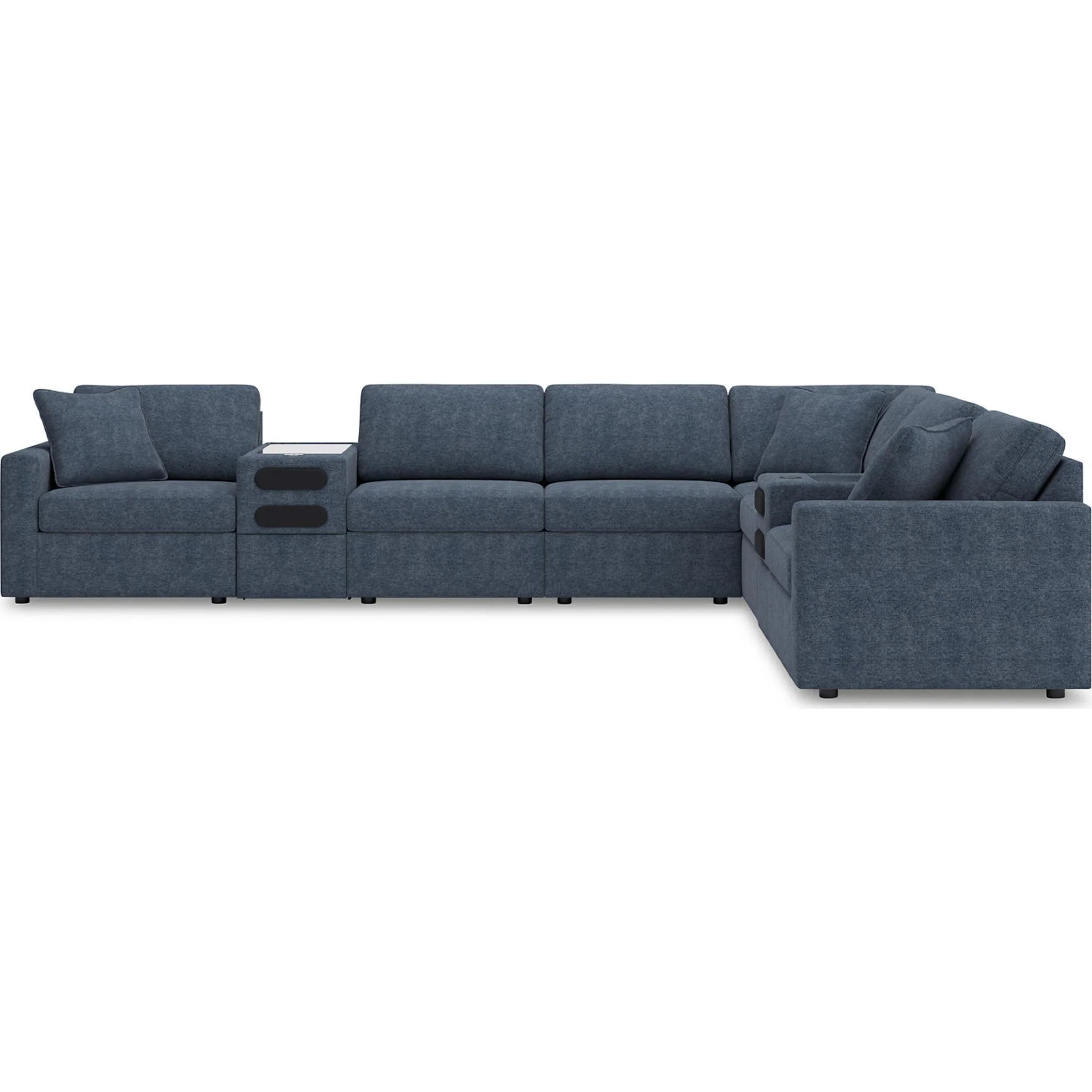 Modmax 8 Piece Modular Sectional with Audio Consoles - Image 61