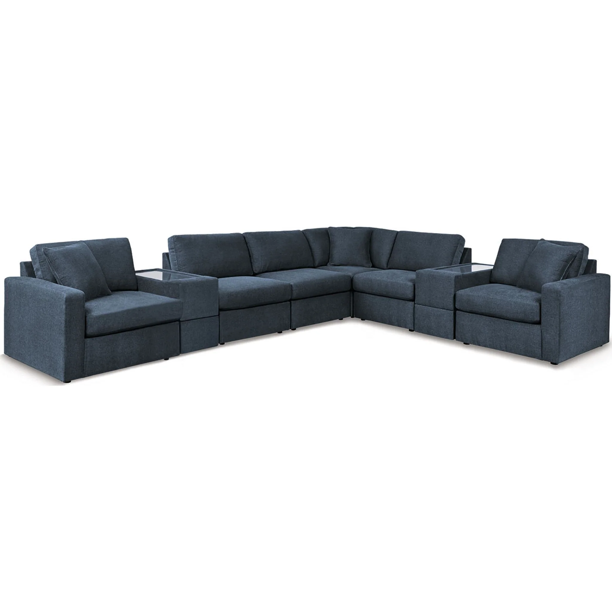Modmax 8 Piece Modular Sectional with Storage Consoles - Image 16