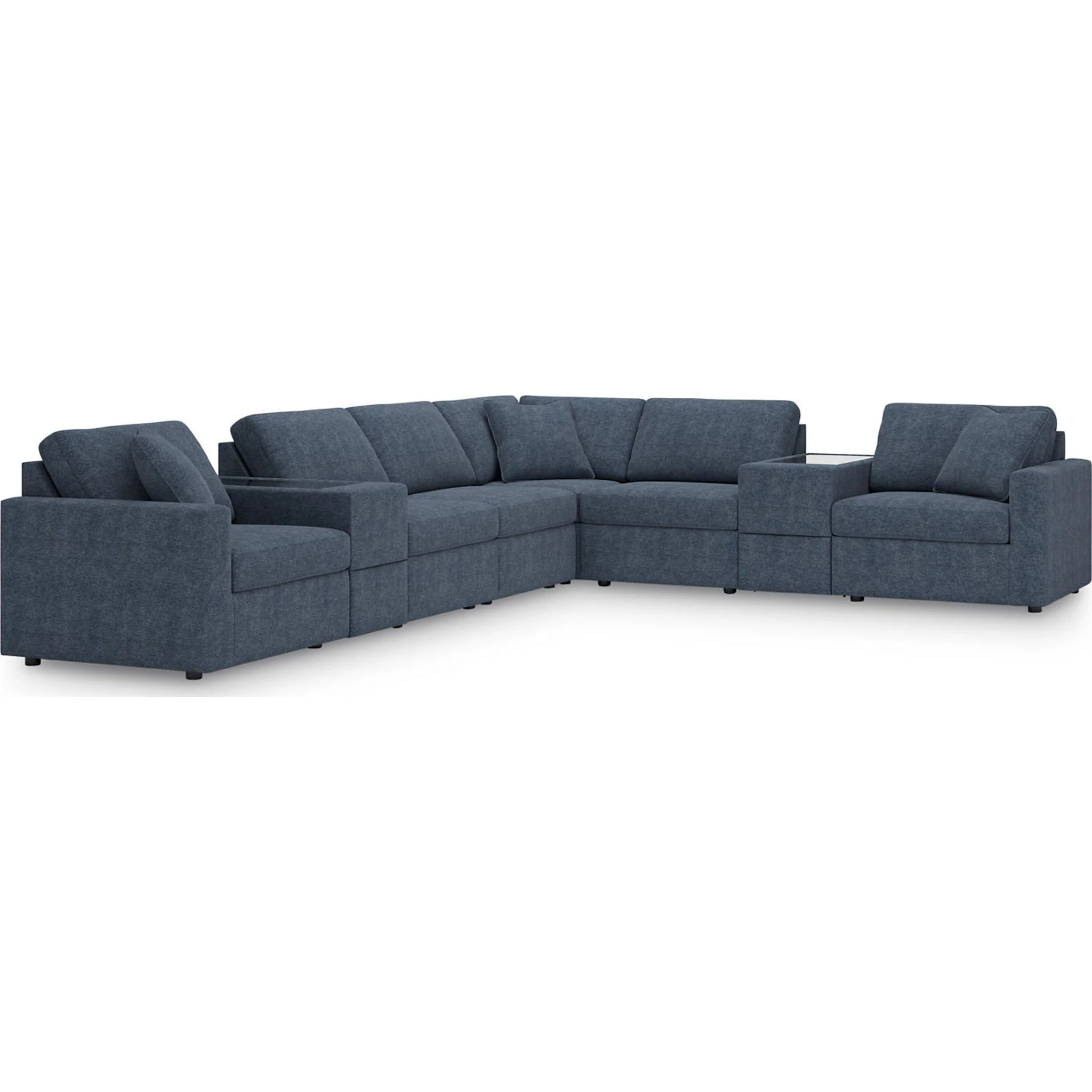 Modmax 8 Piece Modular Sectional with Storage Consoles - Image 67
