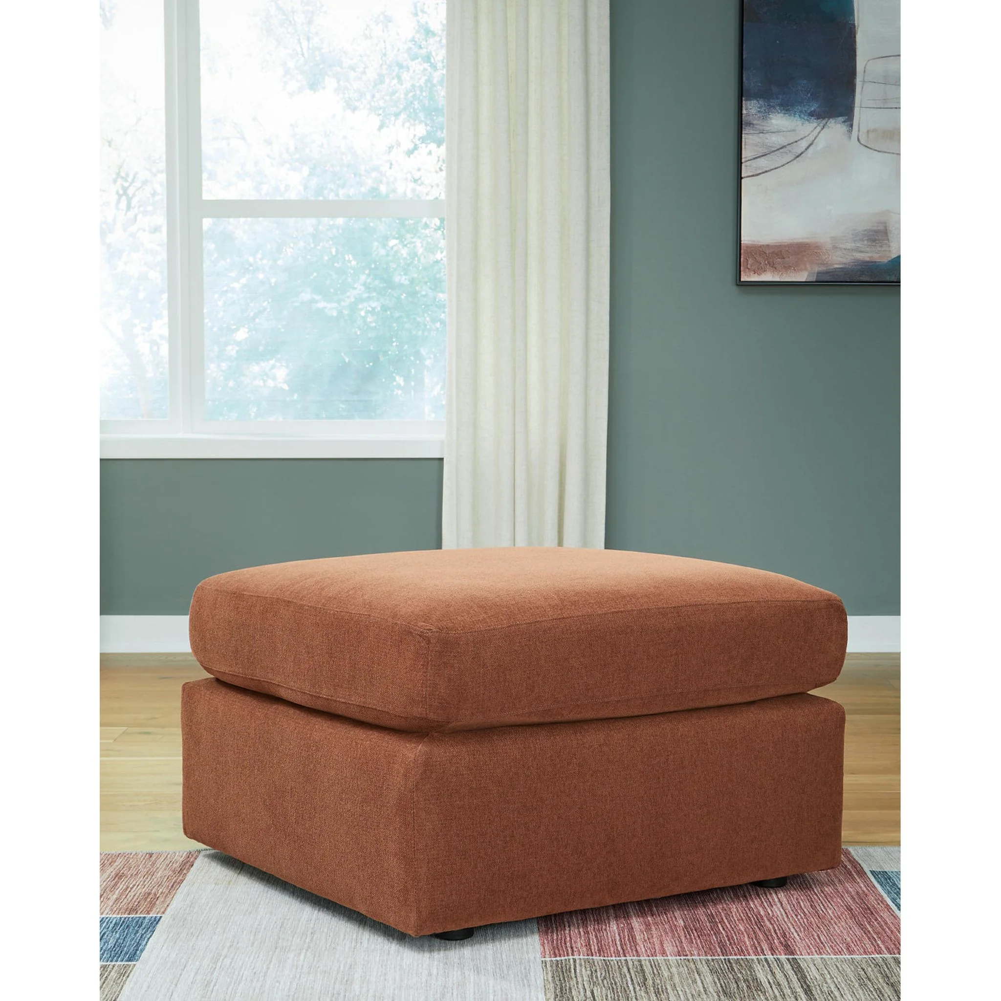 Modmax Oversized Accent Ottoman - Image 2